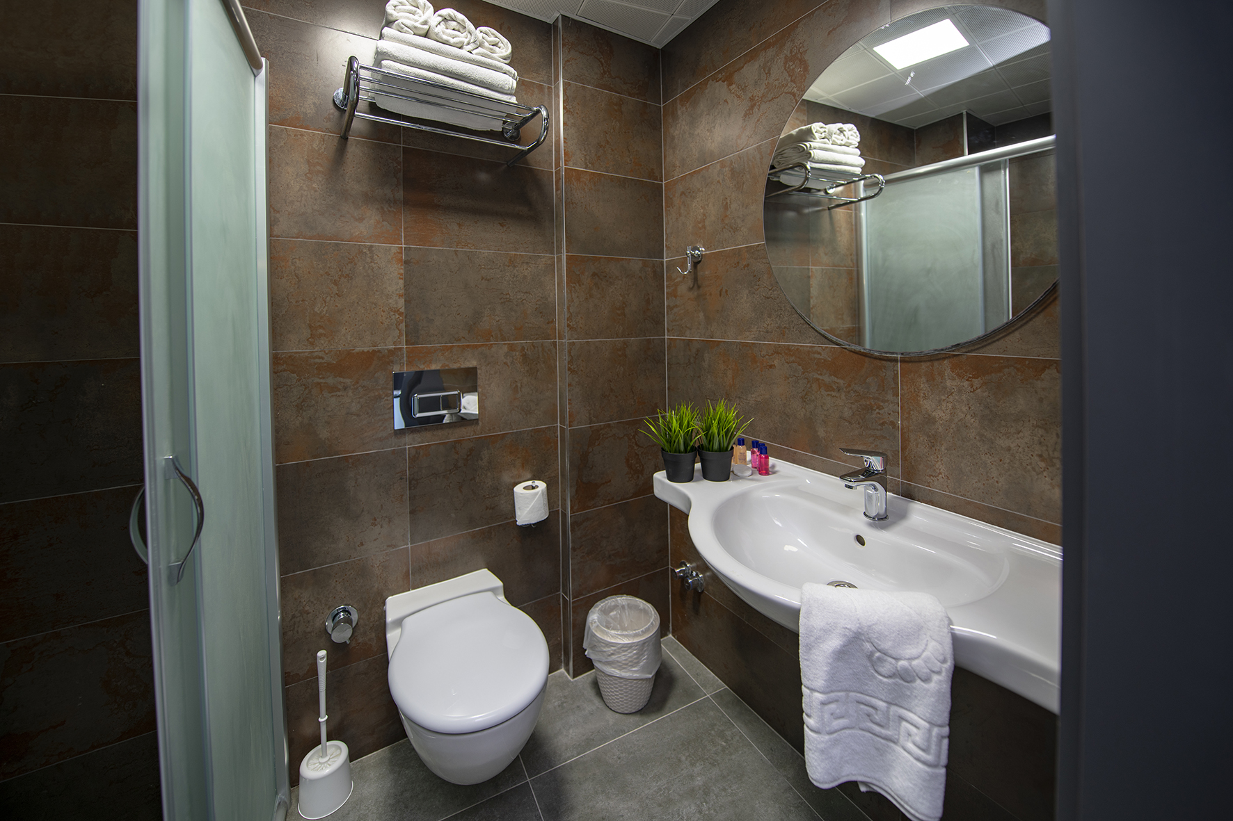 Room, Single, Double Bed, Side Sea View, Tourist Hotel Antalya 2/3
