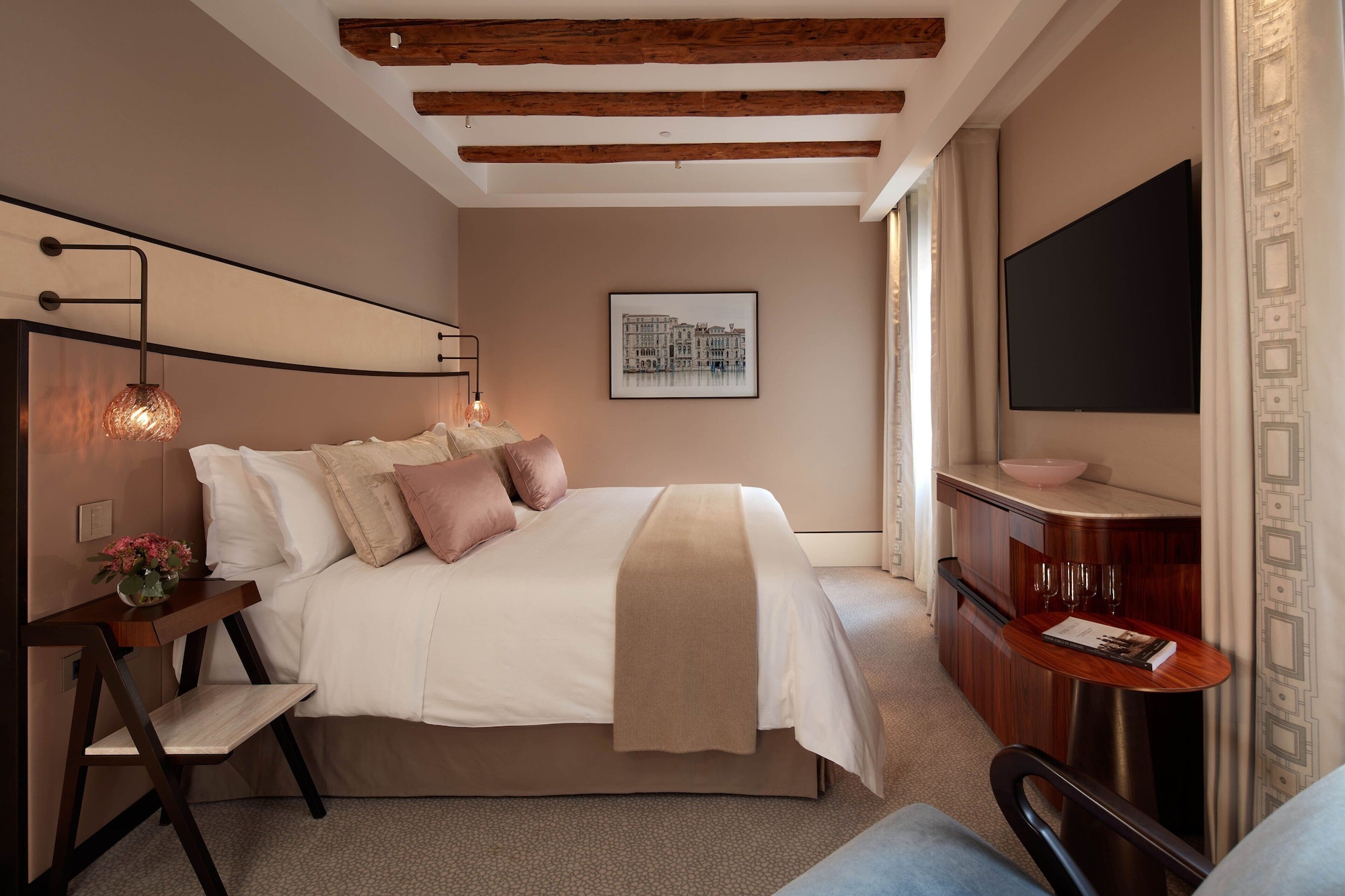 Inner, Deluxe, King Bed, with View