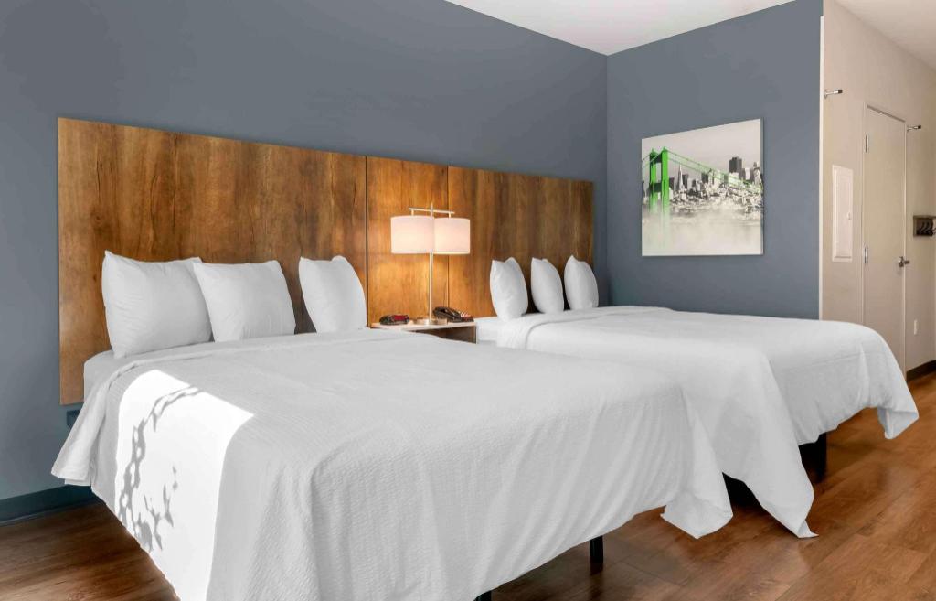 غرفة ديلوكس بسريرين كوين، Extended Stay America Premier Suites - Providence - East Providence 4/10