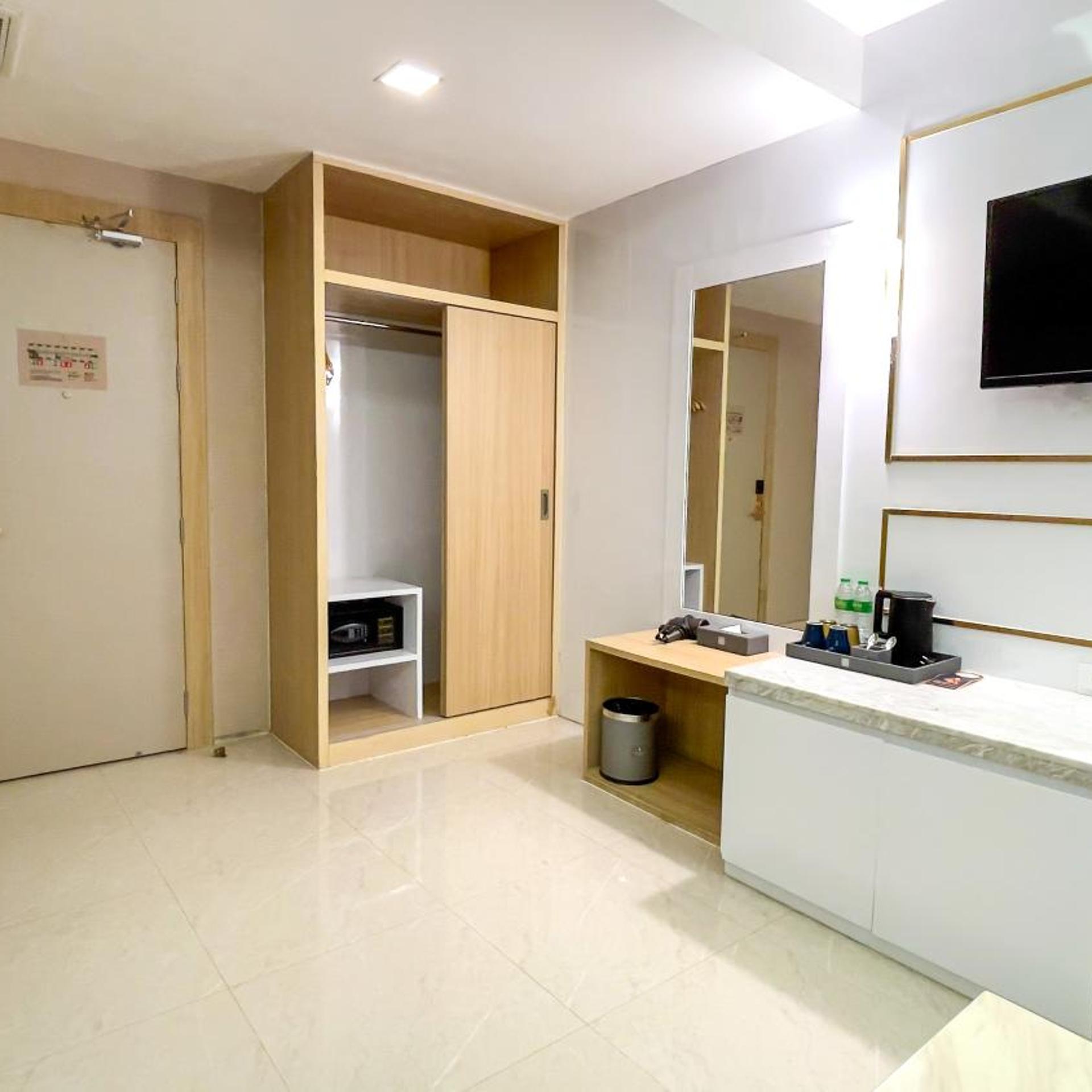 غرفة ديلوكس بسرير مزدوج أو سريرين منفصلين، Elegant Bangkok Hotel 5/5