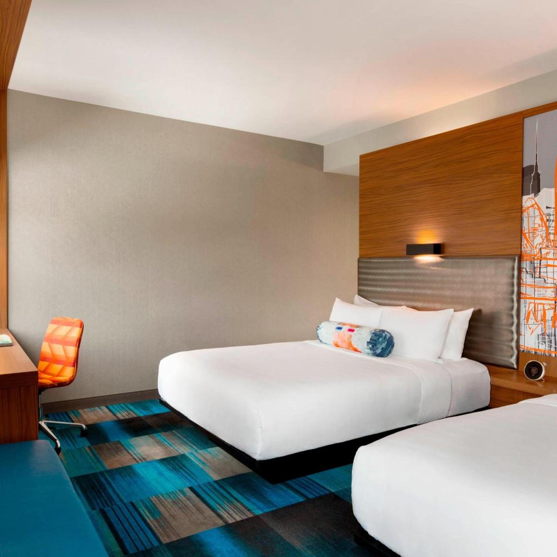 Aloft, Guest Room, 2 Queen Beds