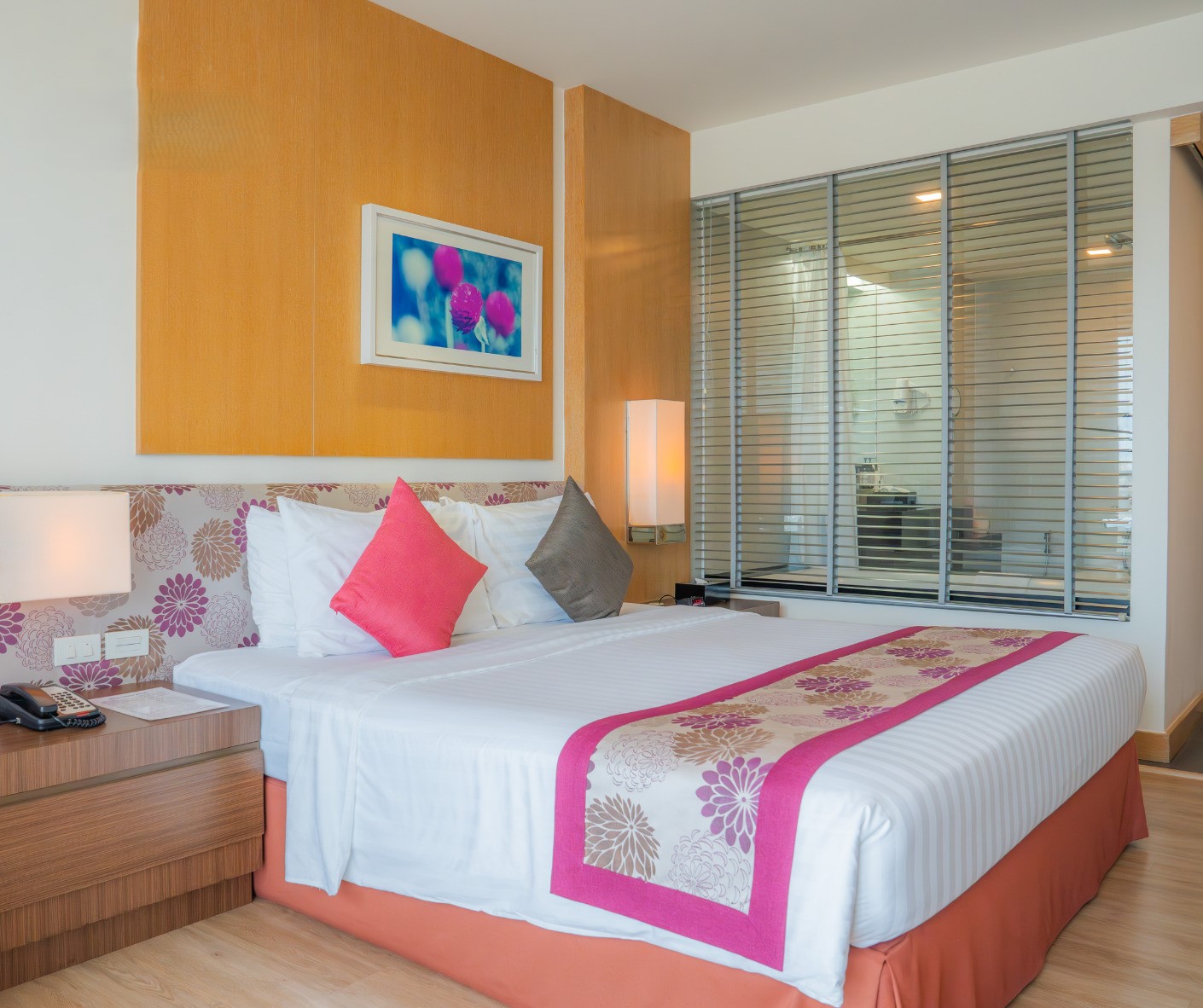 غرفة ديلوكس بسرير كينج، Amaranth Suvarnabhumi Hotel 2/4