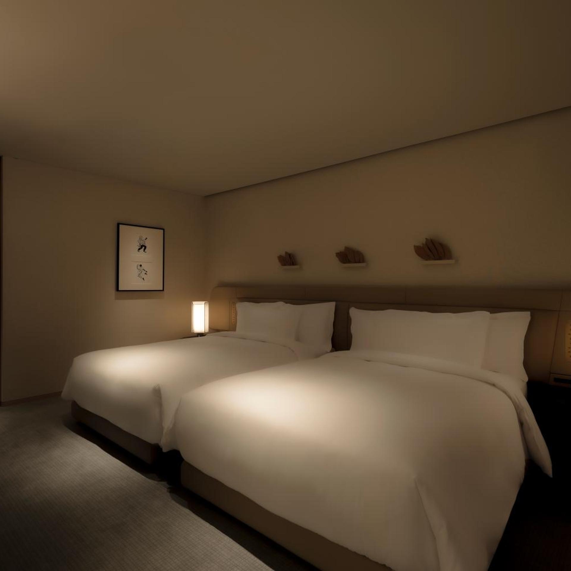 Park, Deluxe, Suite, 2 Double Beds