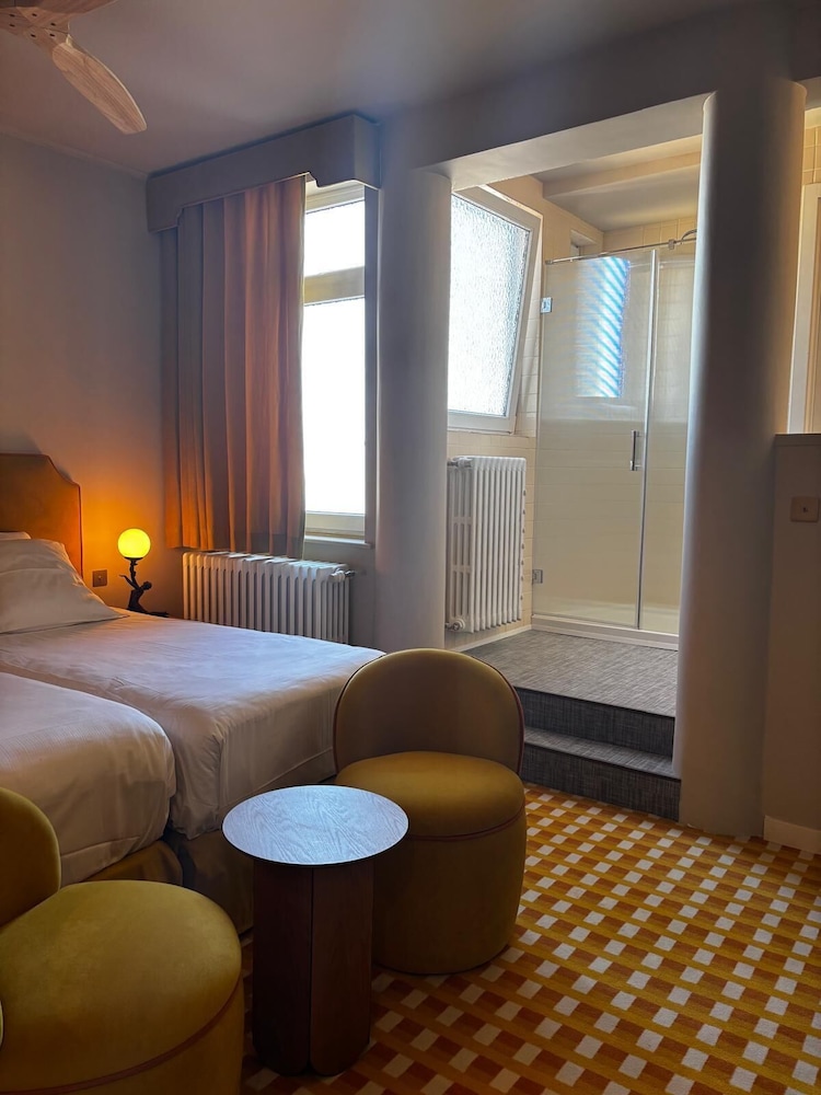 غرفة بسريرين منفصلين، Hotel Le Berger 2/10