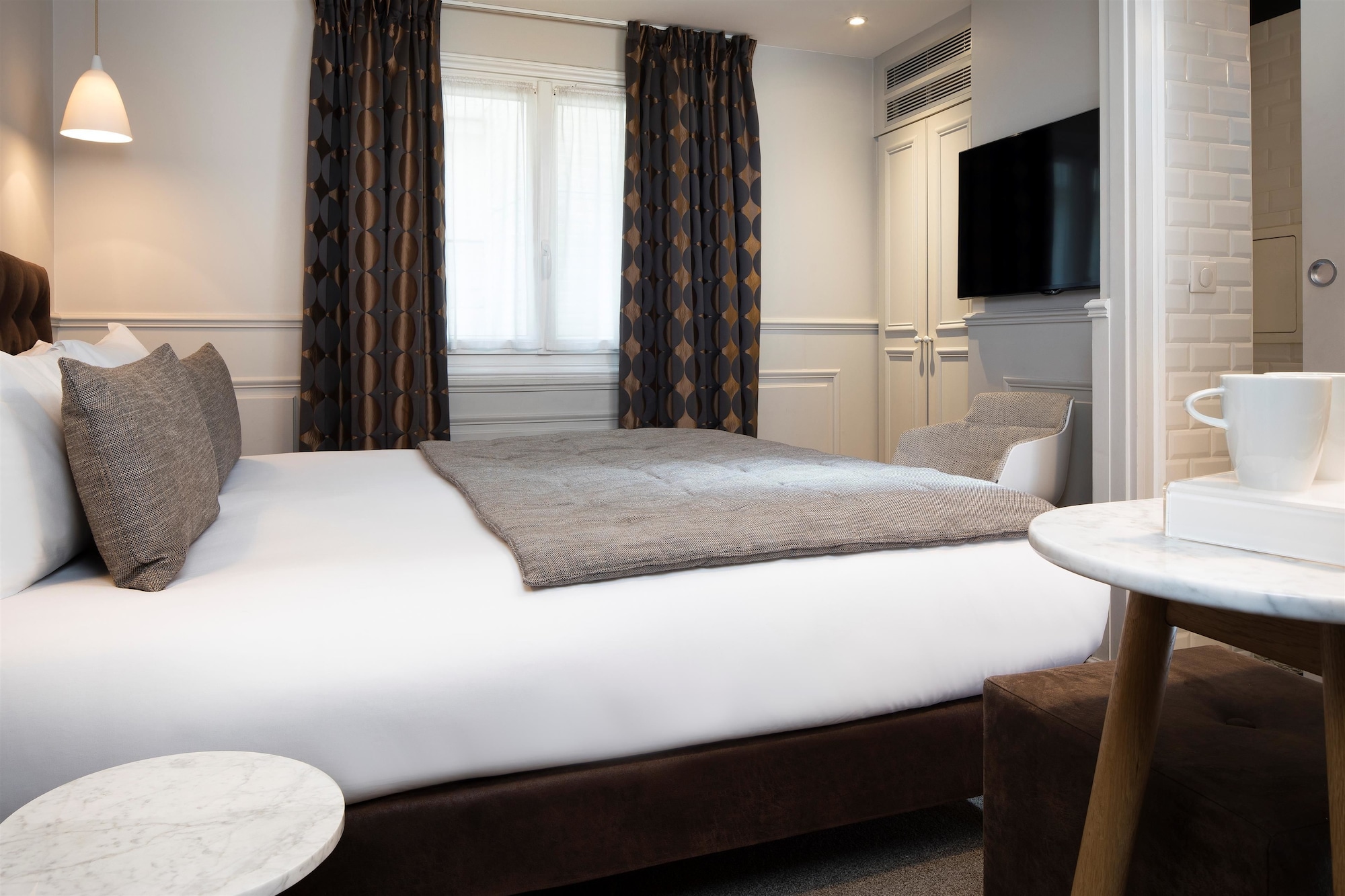 غرفة كلاسيكية بسريرين منفصلين، Hotel Madeleine Haussmann 9/10