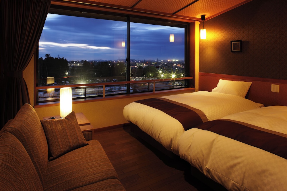 Japanese Western, Modern, Twin Beds, Sea Side