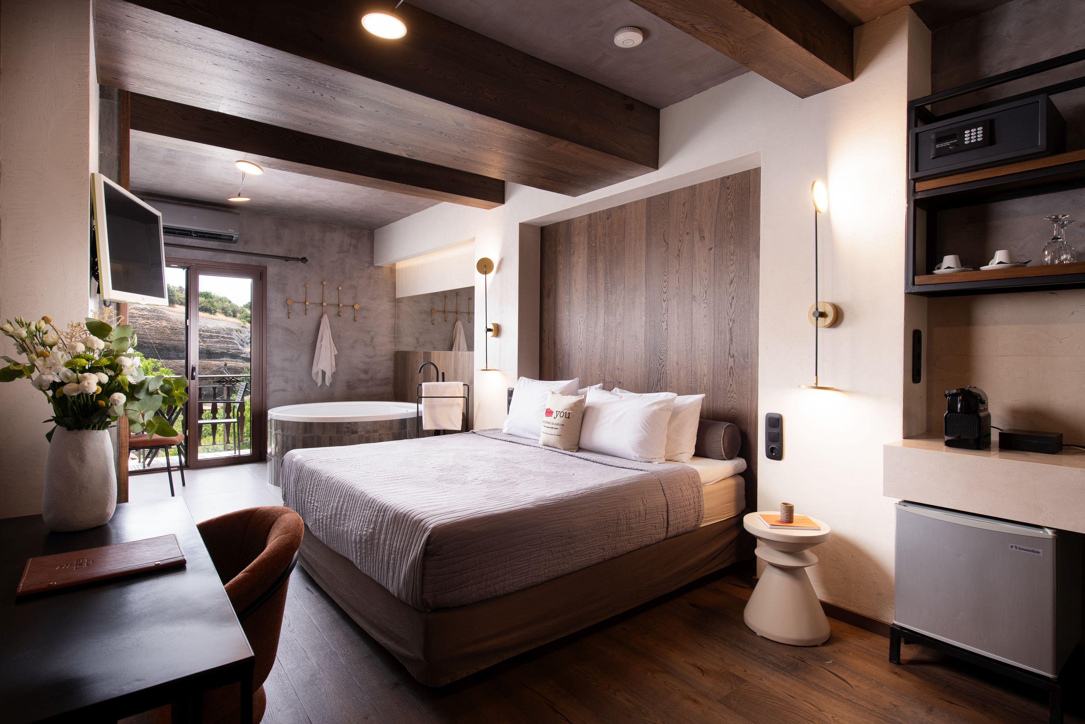 جناح بجاكوزي، Tsikeli Boutique Hotel Meteora 2/5