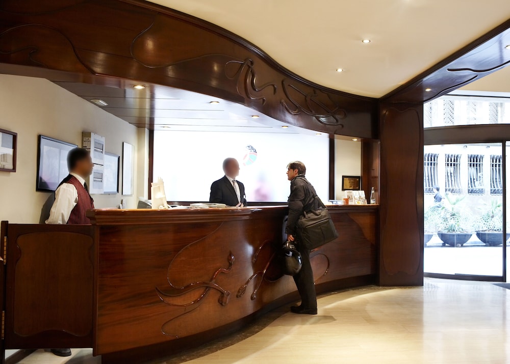 Lobby at Hotel Gaudi, BARCELONA