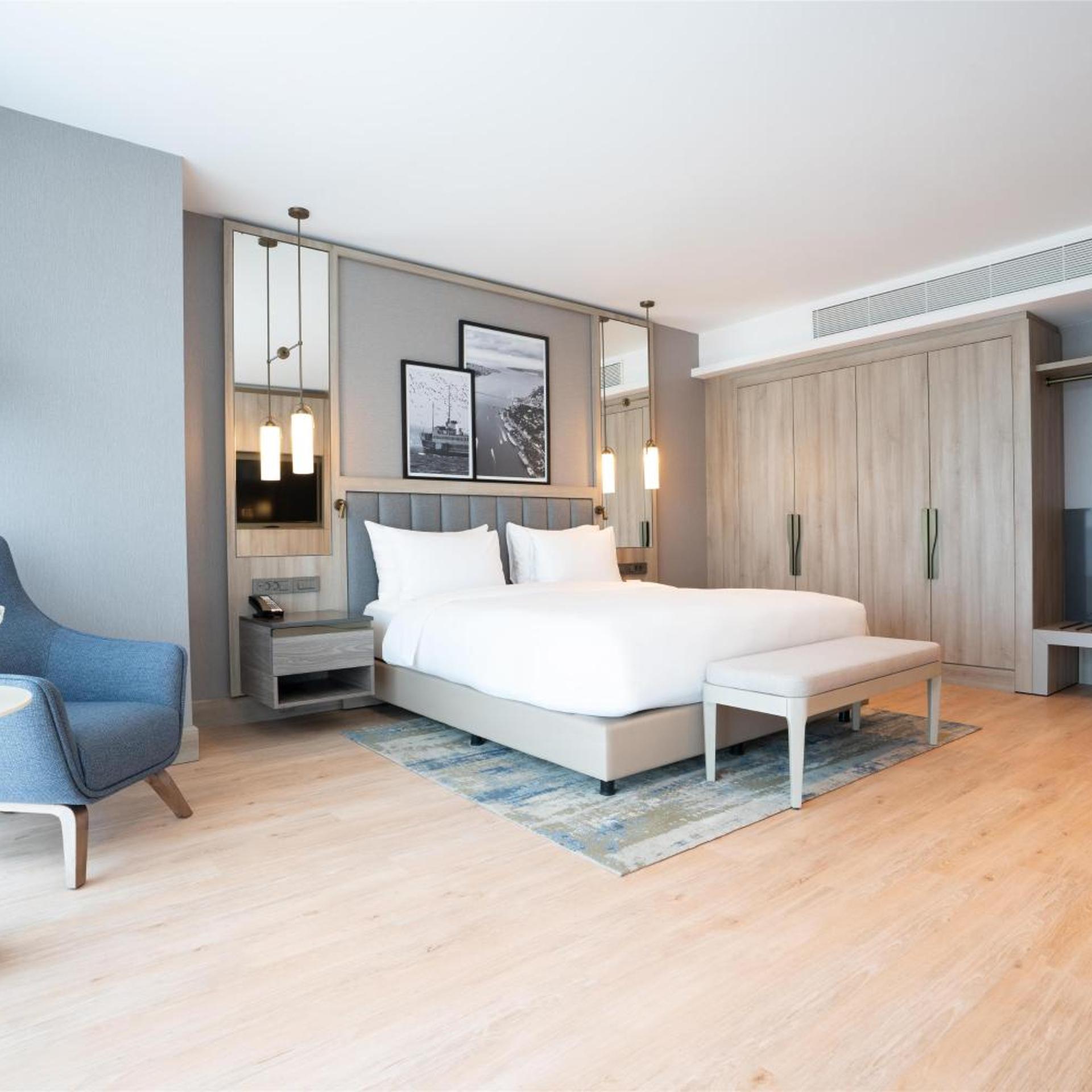 جناح تنفيذي بسرير كينج بإطلالة على المدينة، Radisson Hotel Istanbul Merter 2/2