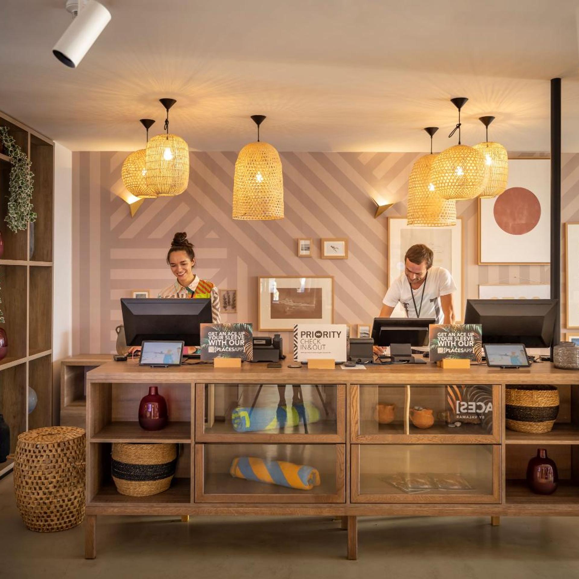 Lobby at [PLACES] Hvar Villas by Valamar, STARI GRAD - HVAR ISLAND