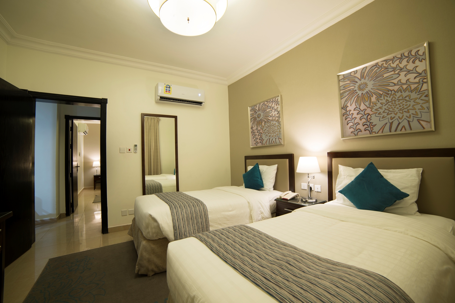 Room at Taskeen Served Apartment, DAMMAM
