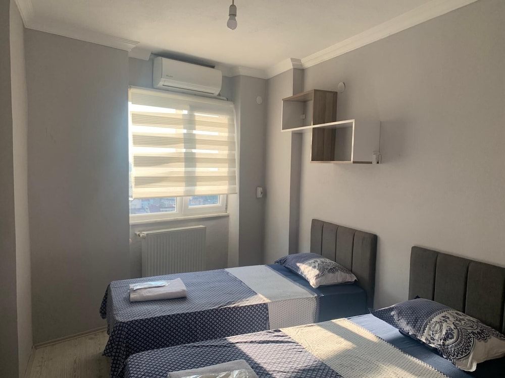سكن مشترك اقتصادي بسريرين منفصلين بإطلالة على البحر للرجال بحمام مشترك، Trabzon Apart Nuralp 4/8