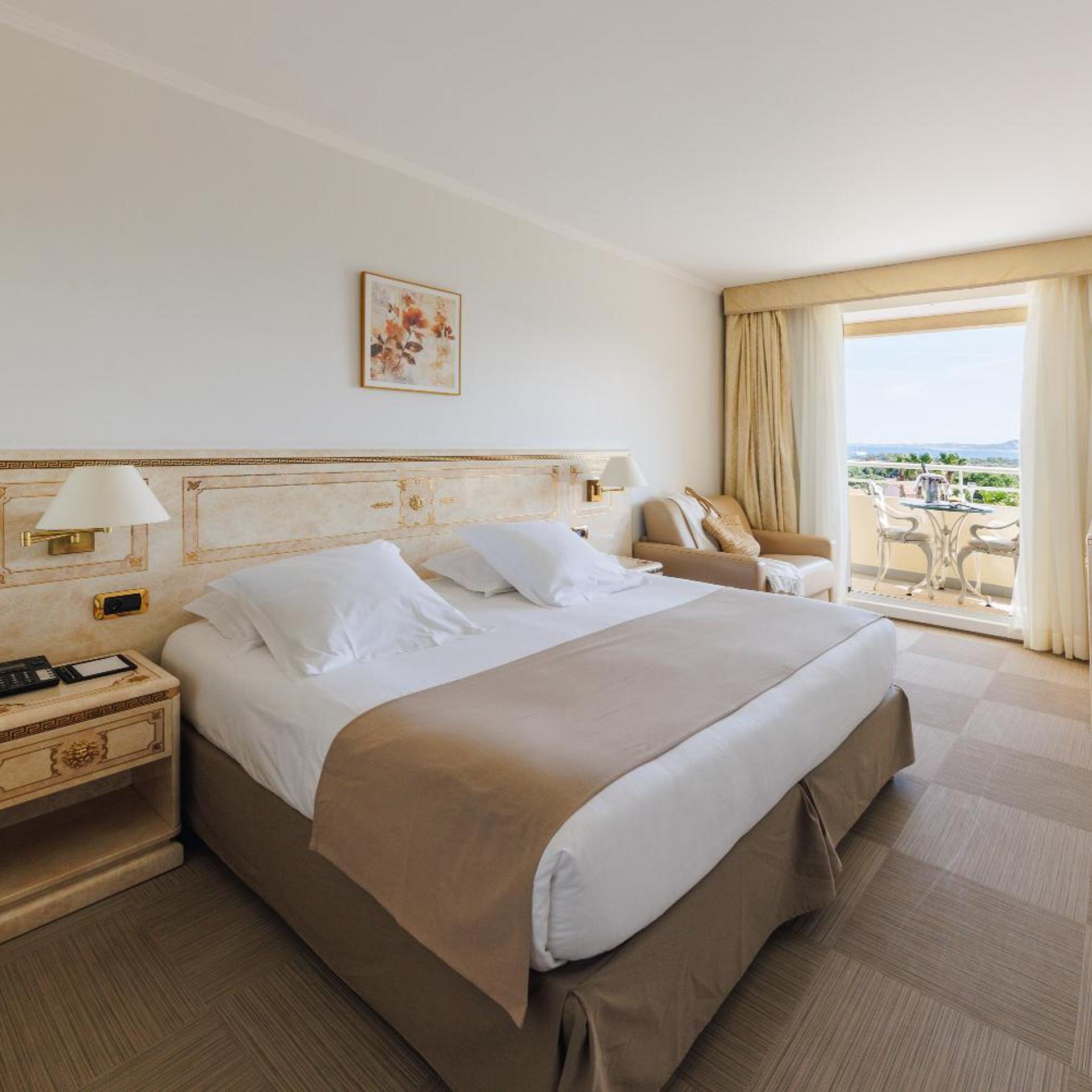 Comfort, Double Bed, Mountain and Sea View