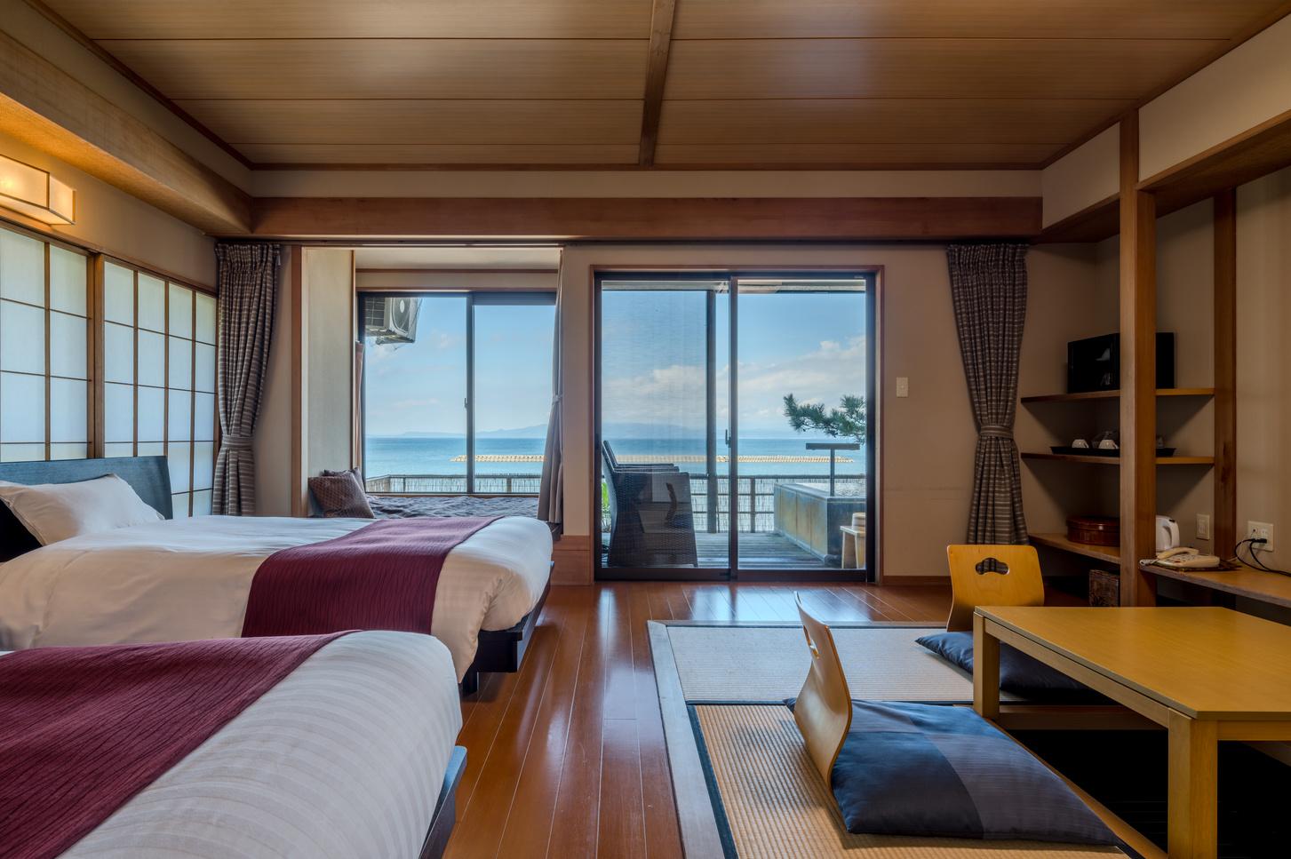 Western, Junior, Ocean View, Outdoor Bath, Tatami
