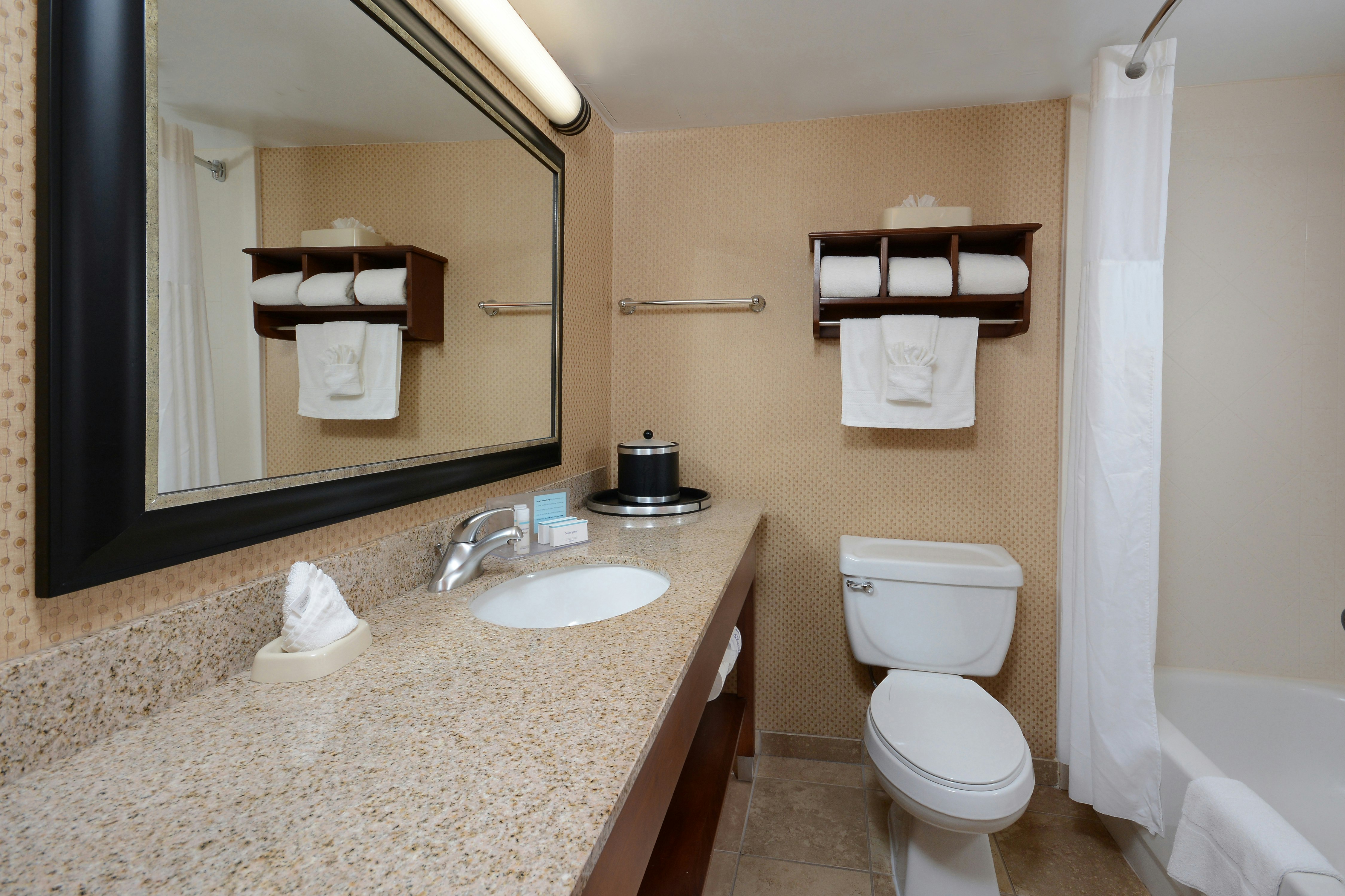 غرفة قياسية بسرير كينج، Hampton Inn Raleigh/Durham-Airport 4/4