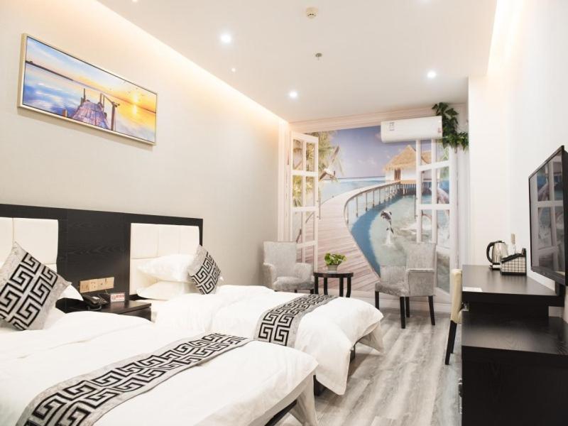 Shell Wuxi Huishan District Wanda Plaza Yanqiao Subway Station Hotel 7/25