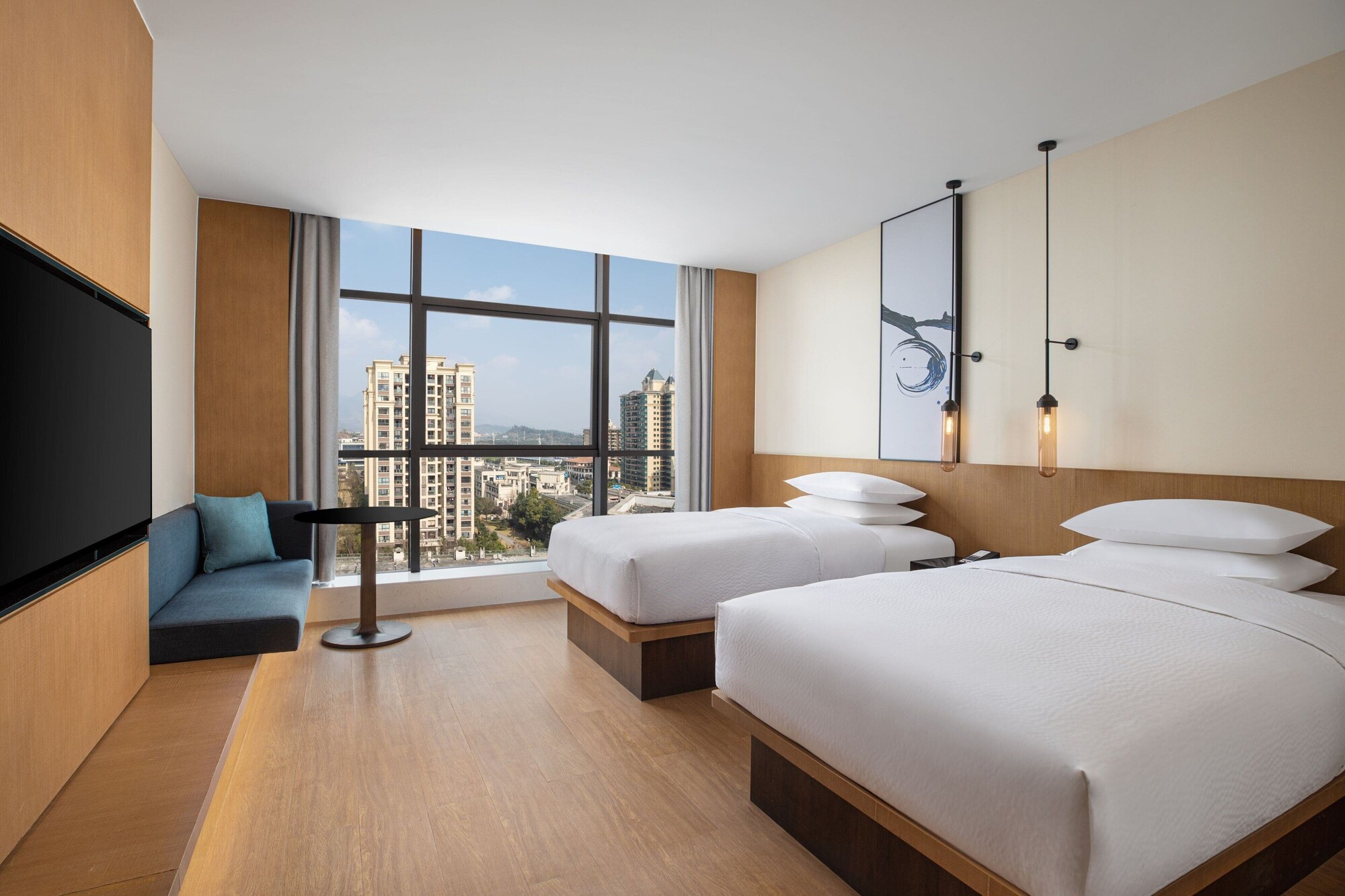 Deluxe, 2 Double Beds