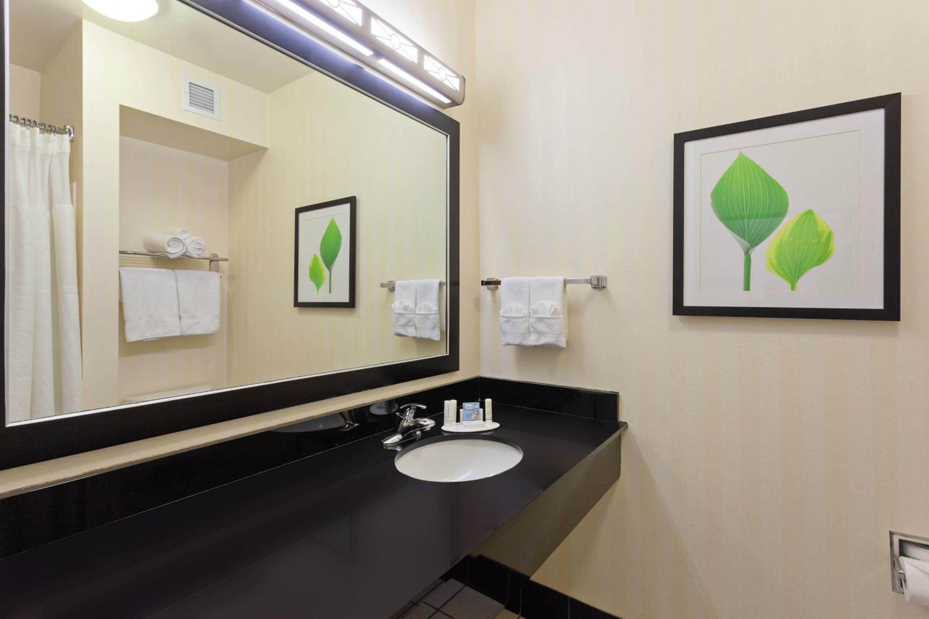 غرفة بسرير كينج بحوض استحمام لذوي الإعاقة، Fairfield Inn Suites Los Angeles West Covina 4/4