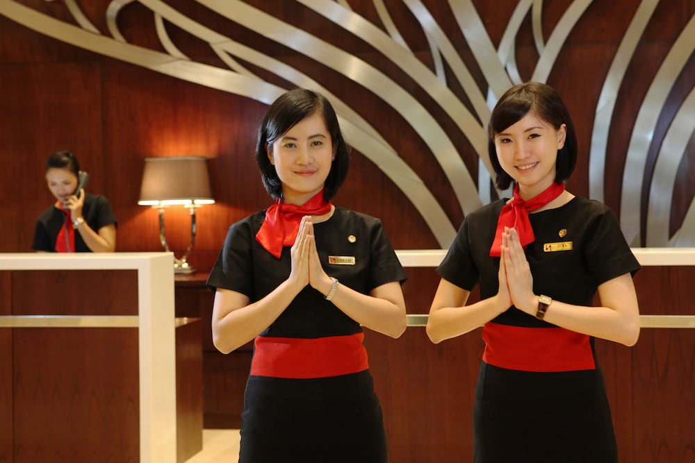 Lobby at SWISS-BELHOTEL HARBOUR BAY, BATAM