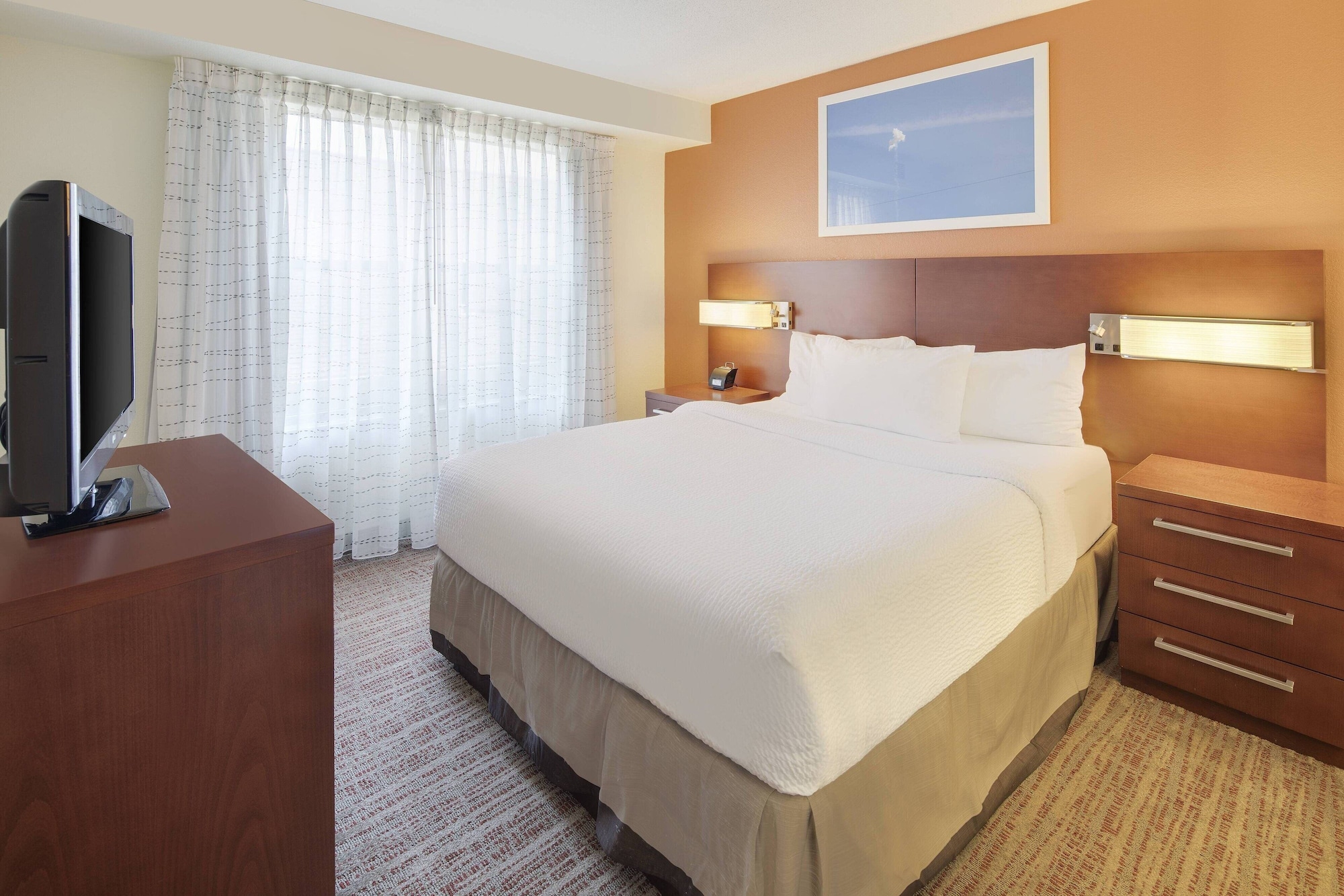 Room at Residence Inn by Marriott Indianapolis Airport, INDIANAPOLIS - IN