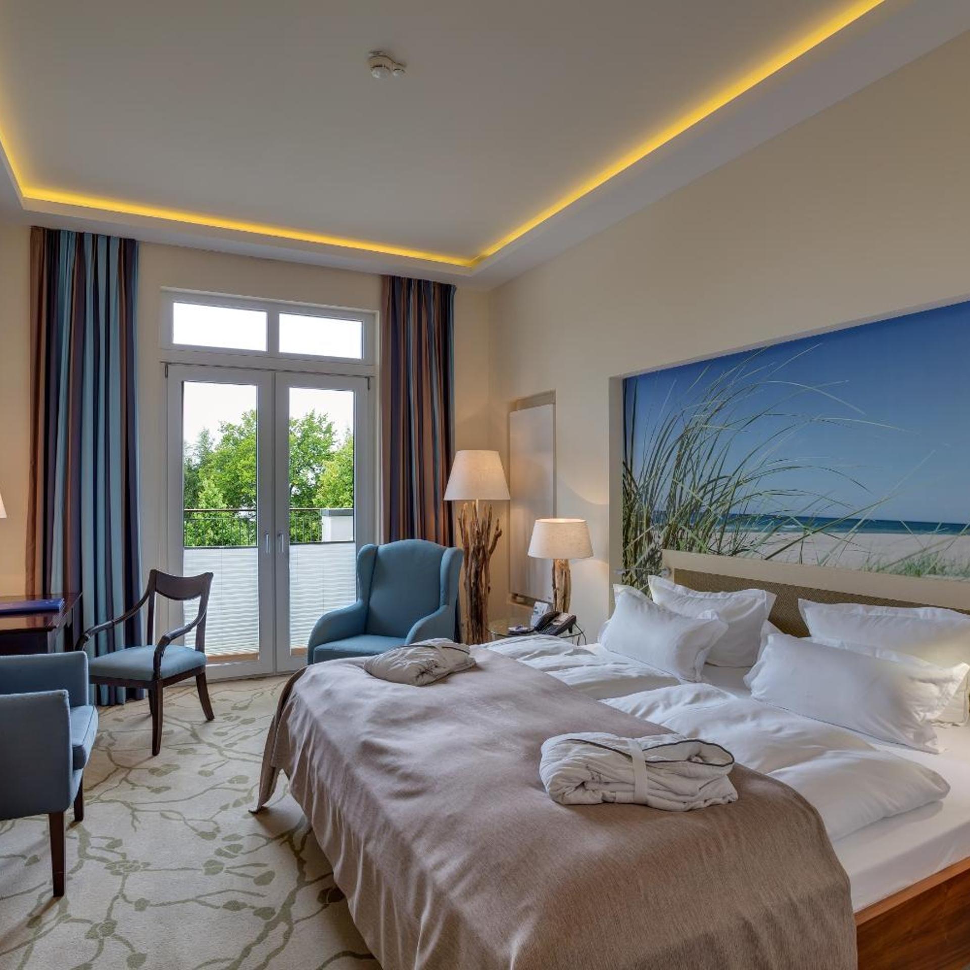 Deluxe, Double Bed, Sea Side