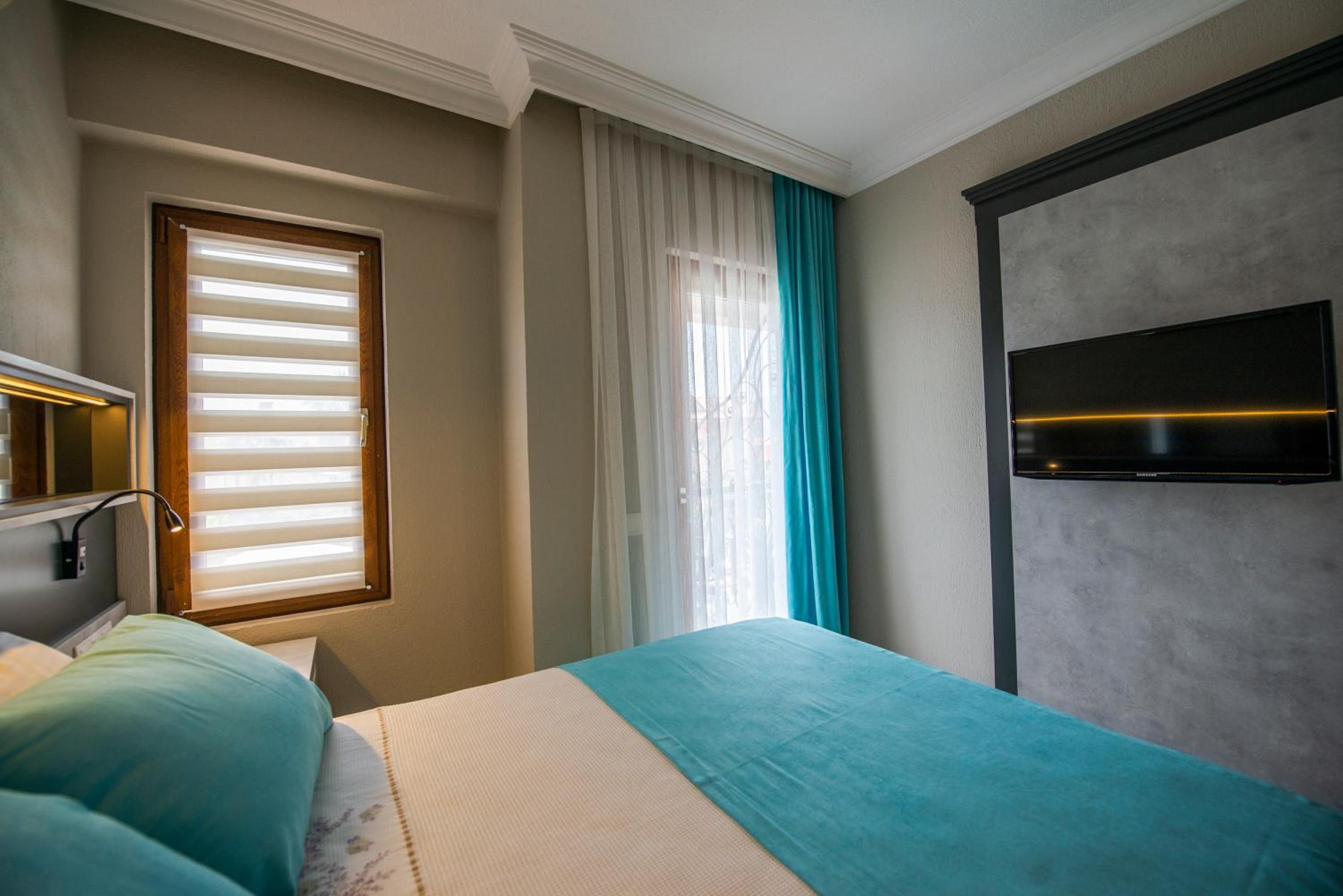 غرفة قياسية بسرير مزدوج أو سريرين منفصلين، Göcek Arion Hotel 9/10
