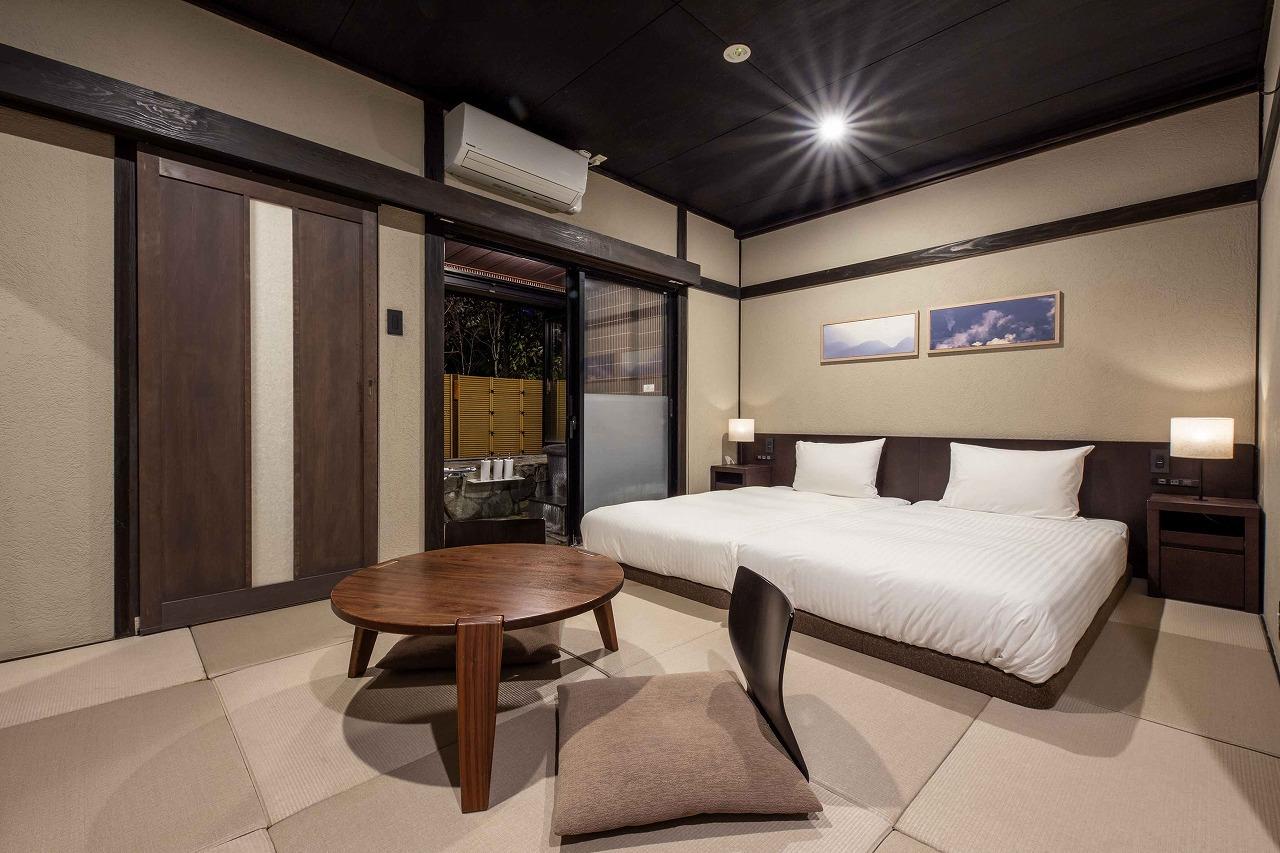 Japanese Western, Superior, Twin Beds, Outdoor Bath