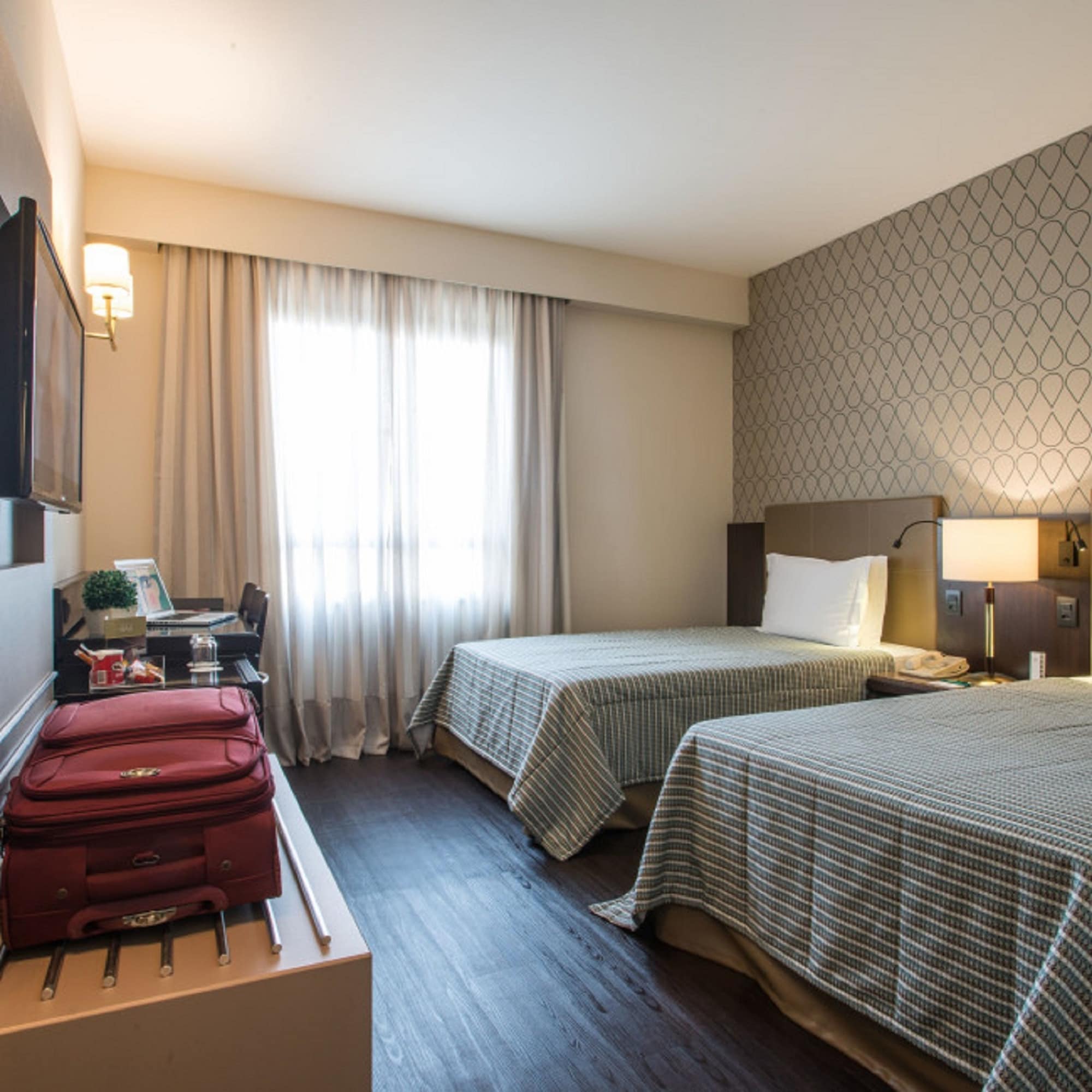 غرفة سوبيريور بسريرين منفصلين، Bourbon Curitiba Hotel & Suites 2/8