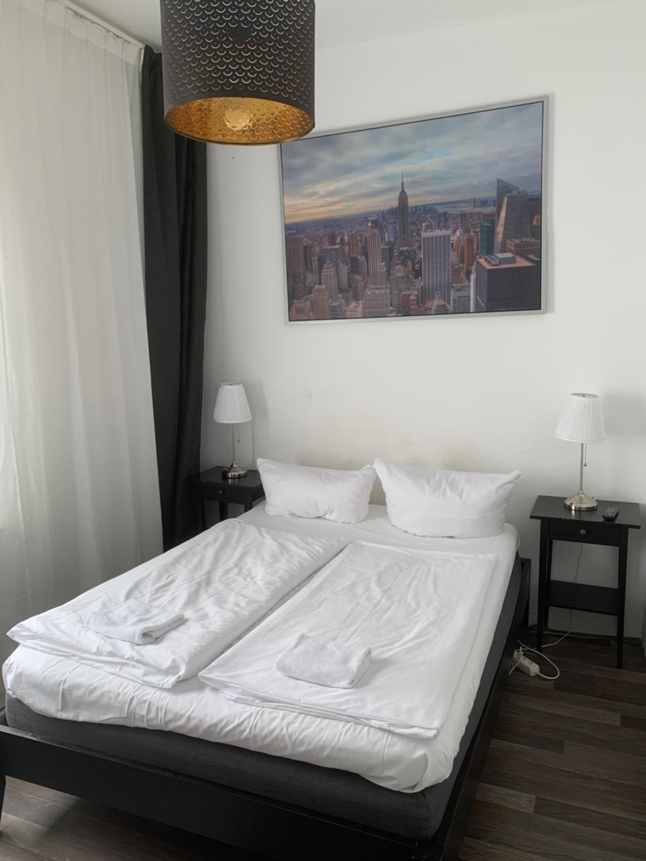 Room, Double Bed, Shared Bathroom