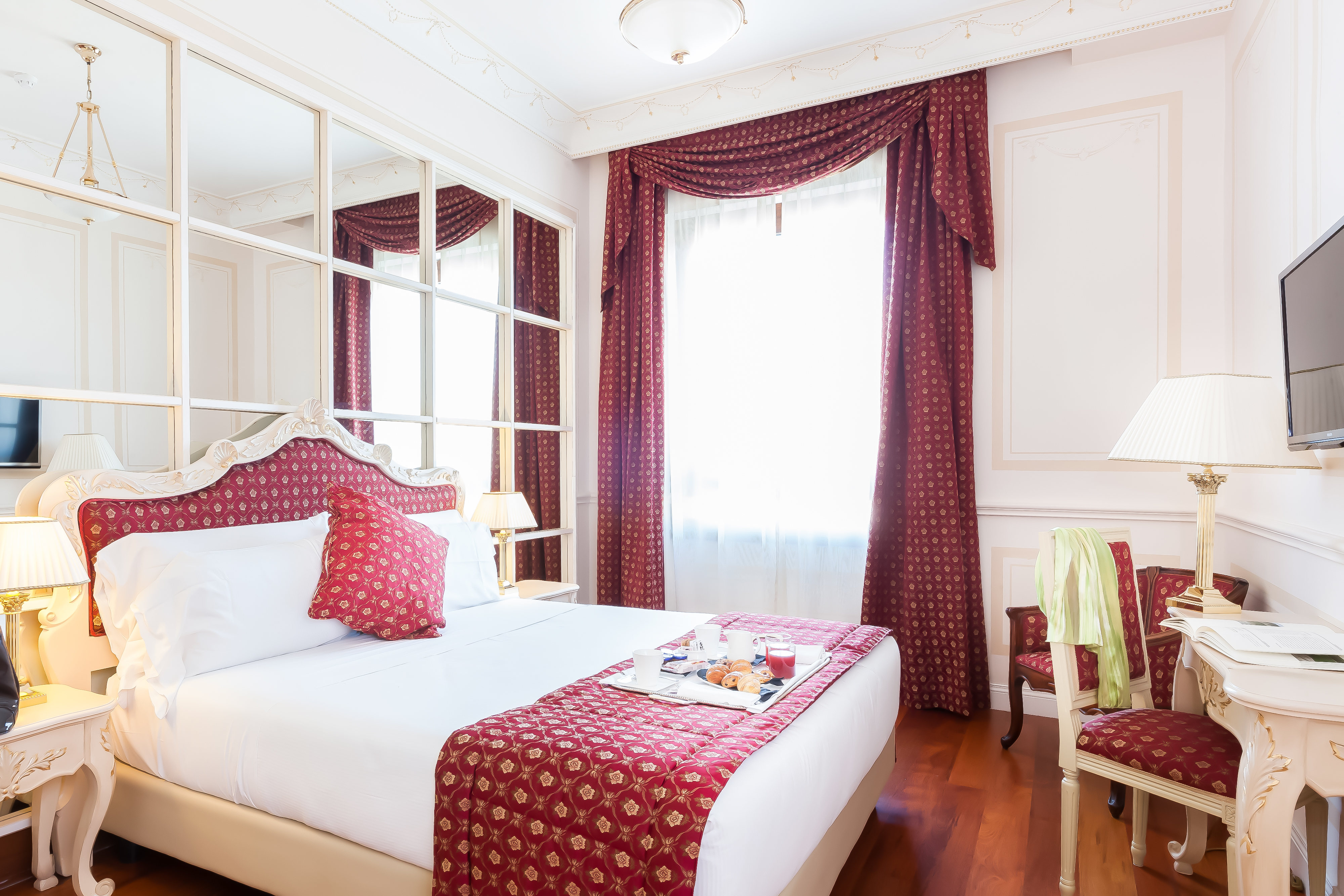 غرفة قياسية بسرير مزدوج أو سريرين منفصلين، Radisson Blu Ghr Hotel Rome 2/2