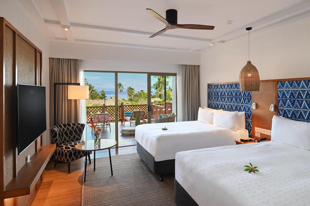 Courtyard, 2 Double Beds, Resort View, Sofa