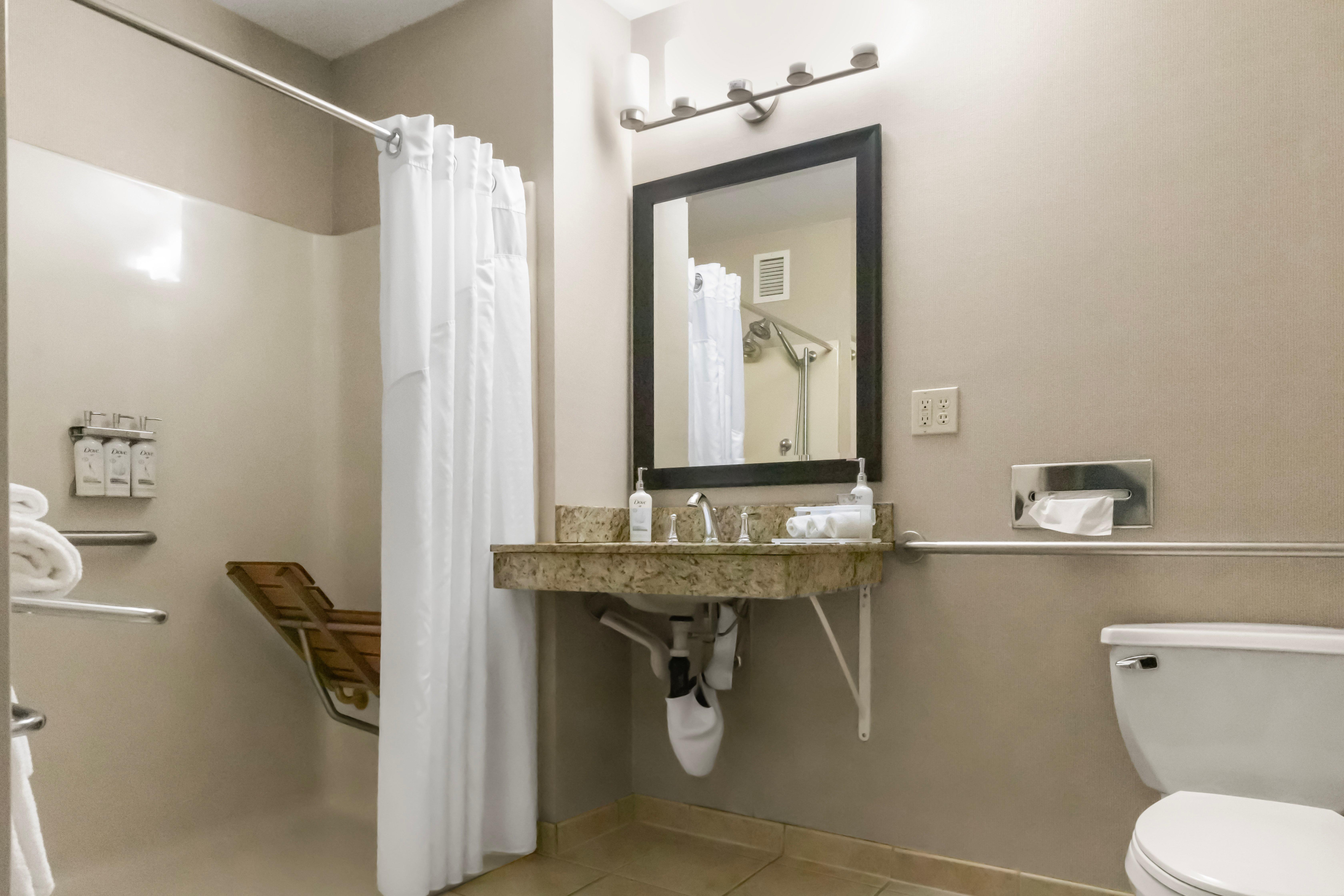 غرفة قياسية بسرير كينج لذوي الإعاقة، Holiday Inn Express Ludlow 2/2
