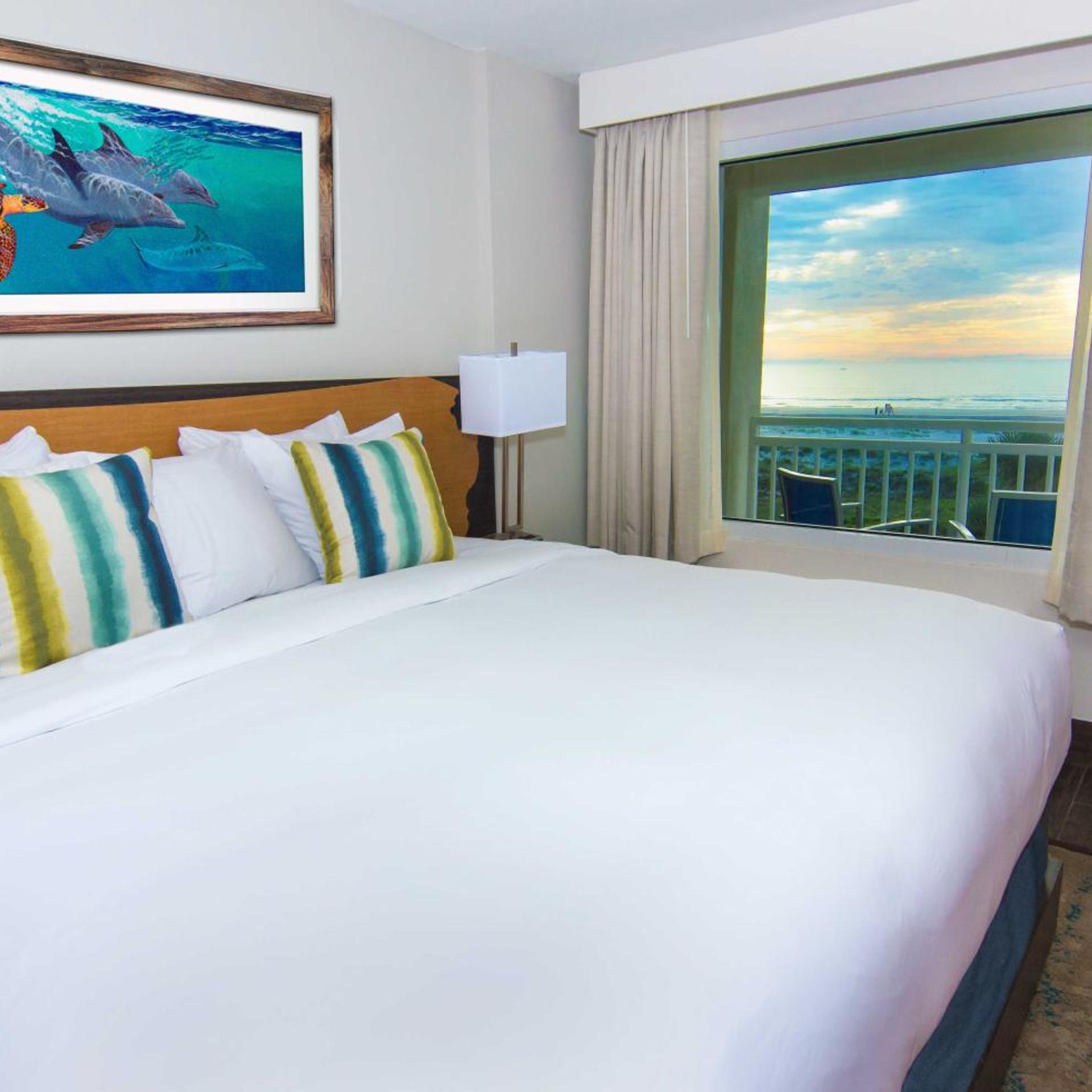 Room, King Bed, Ocean Front, Balcony