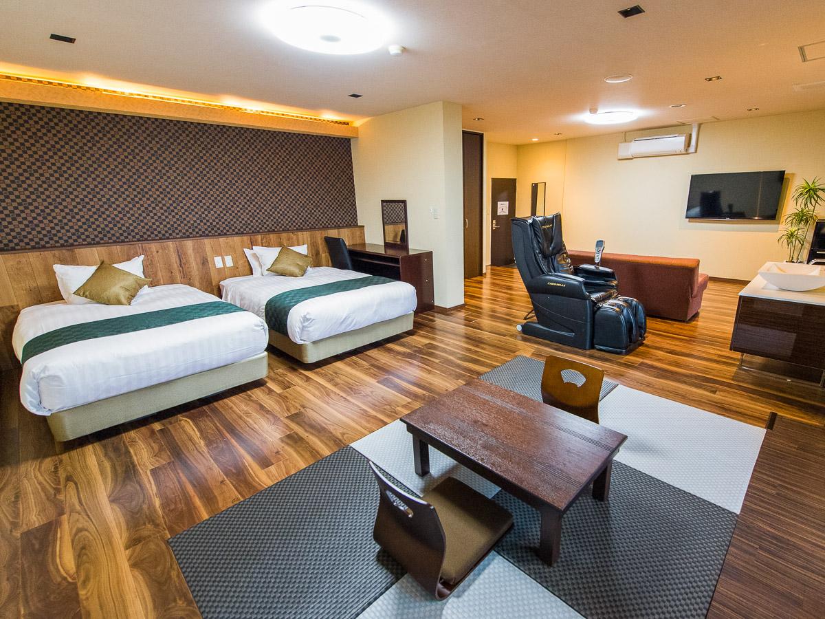 Japanese Western, Japanese, Western, Modern, Guest Room, Premium, Outdoor Bath