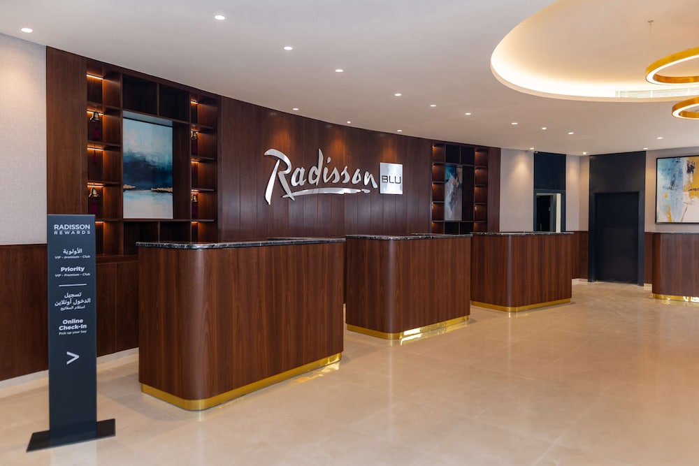 Lobby at Radisson Blu Hotel Amman, Galleria Mall, AMMAN