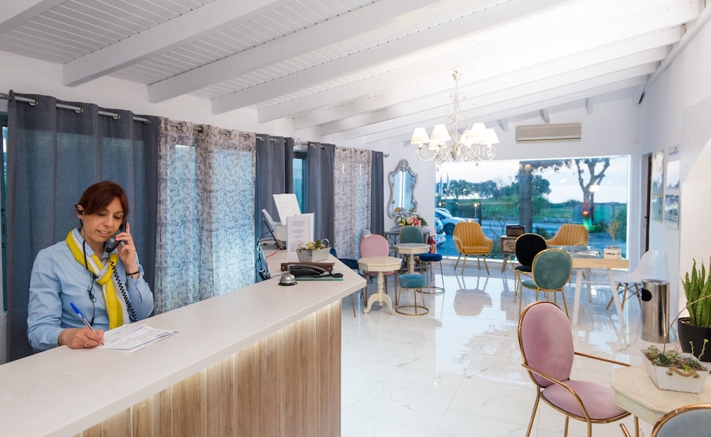 Lobby at Amnissos Residence, RETHYMNO