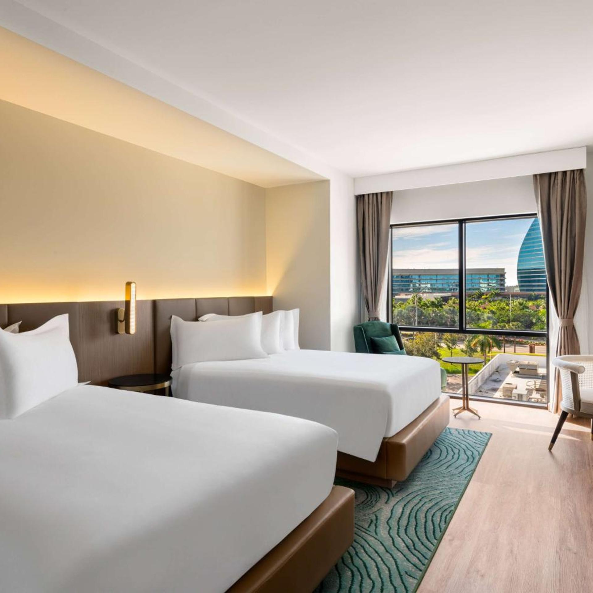 ROOM, 2 DOUBLE BEDS, ACCESSIBLE