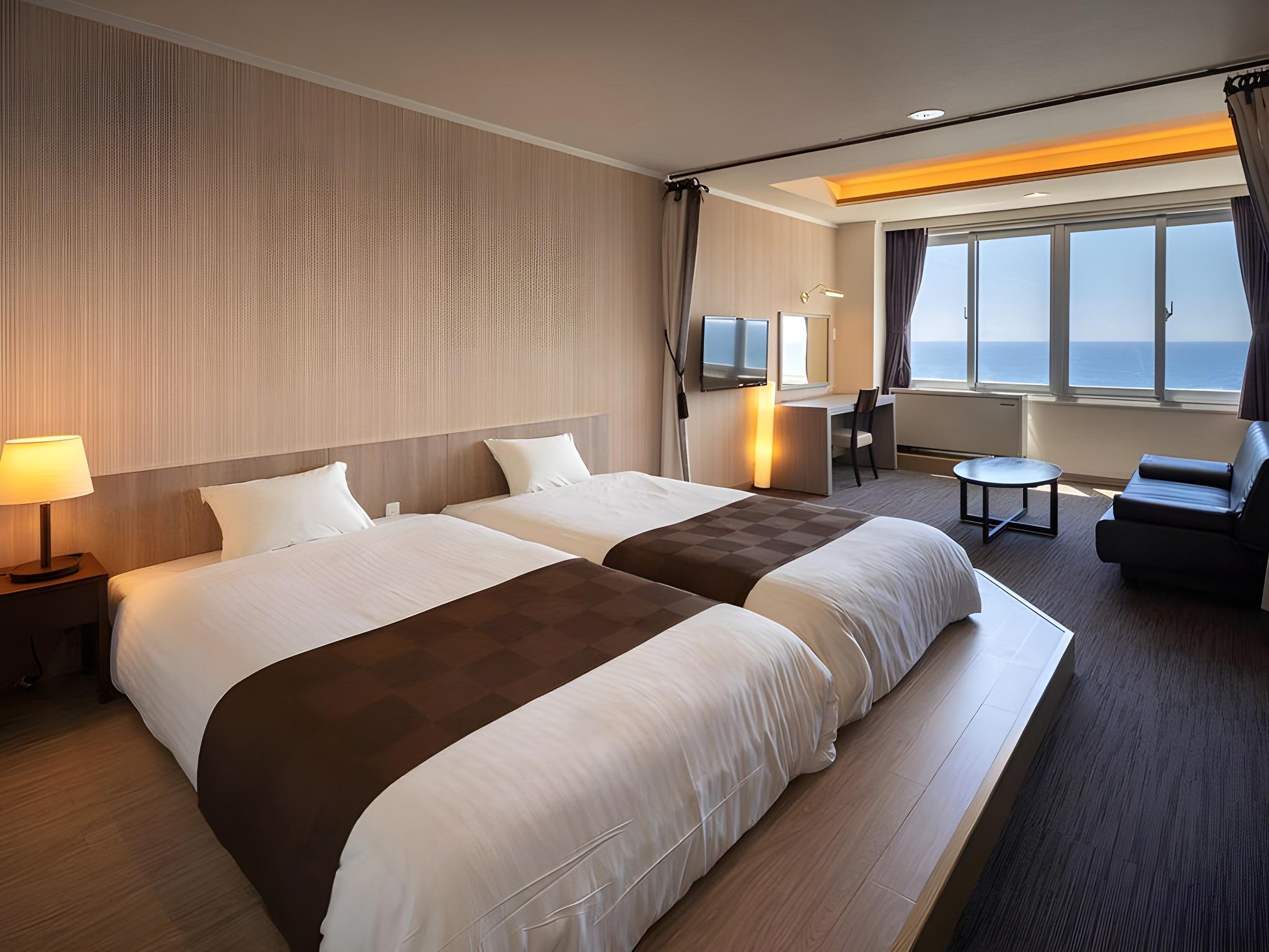 Semi Room, Standard, 2 Semi Double Beds, Ocean View