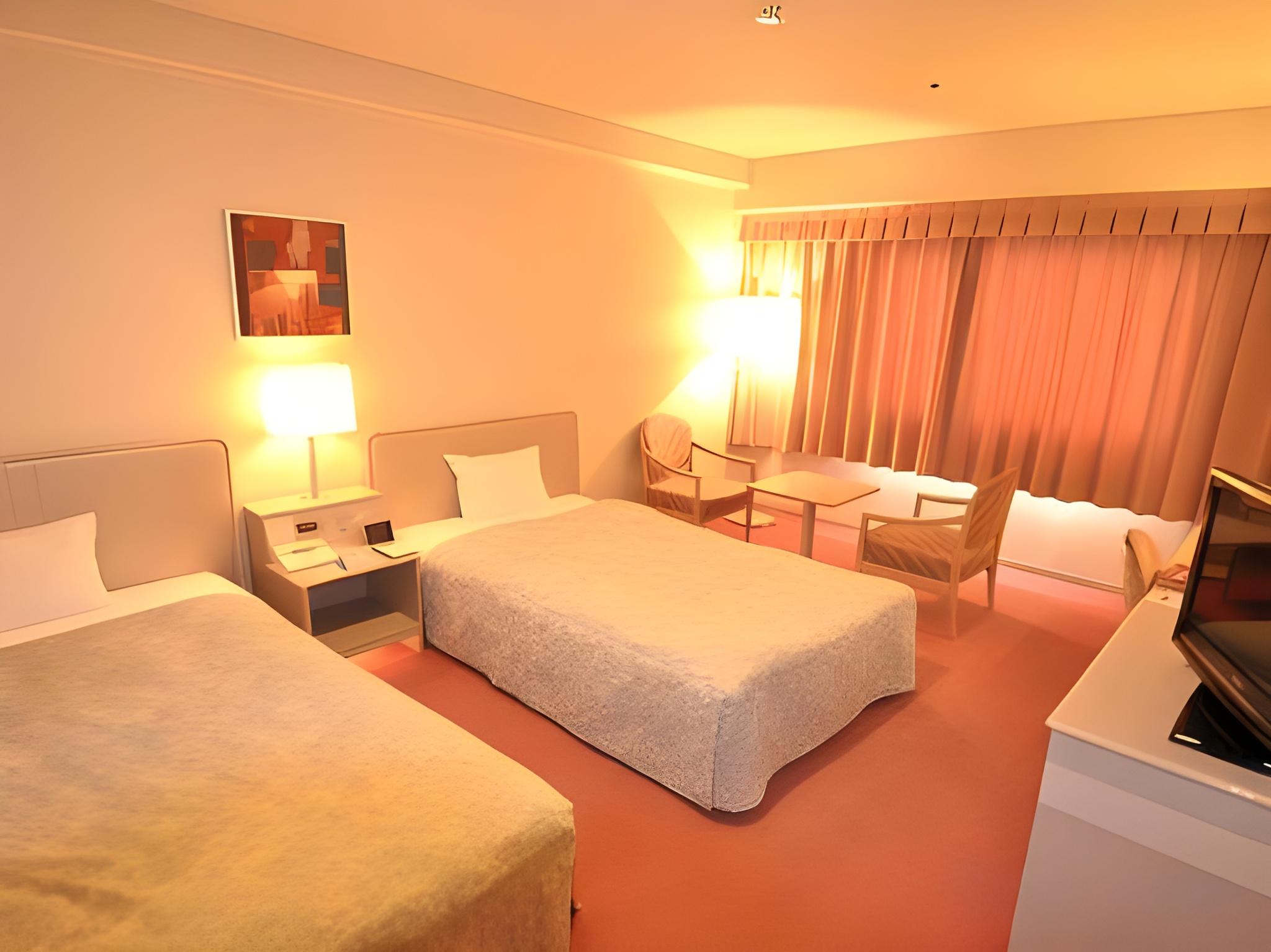 Semi Room, Standard, Semi Double Bed, Twin Beds, Ocean View