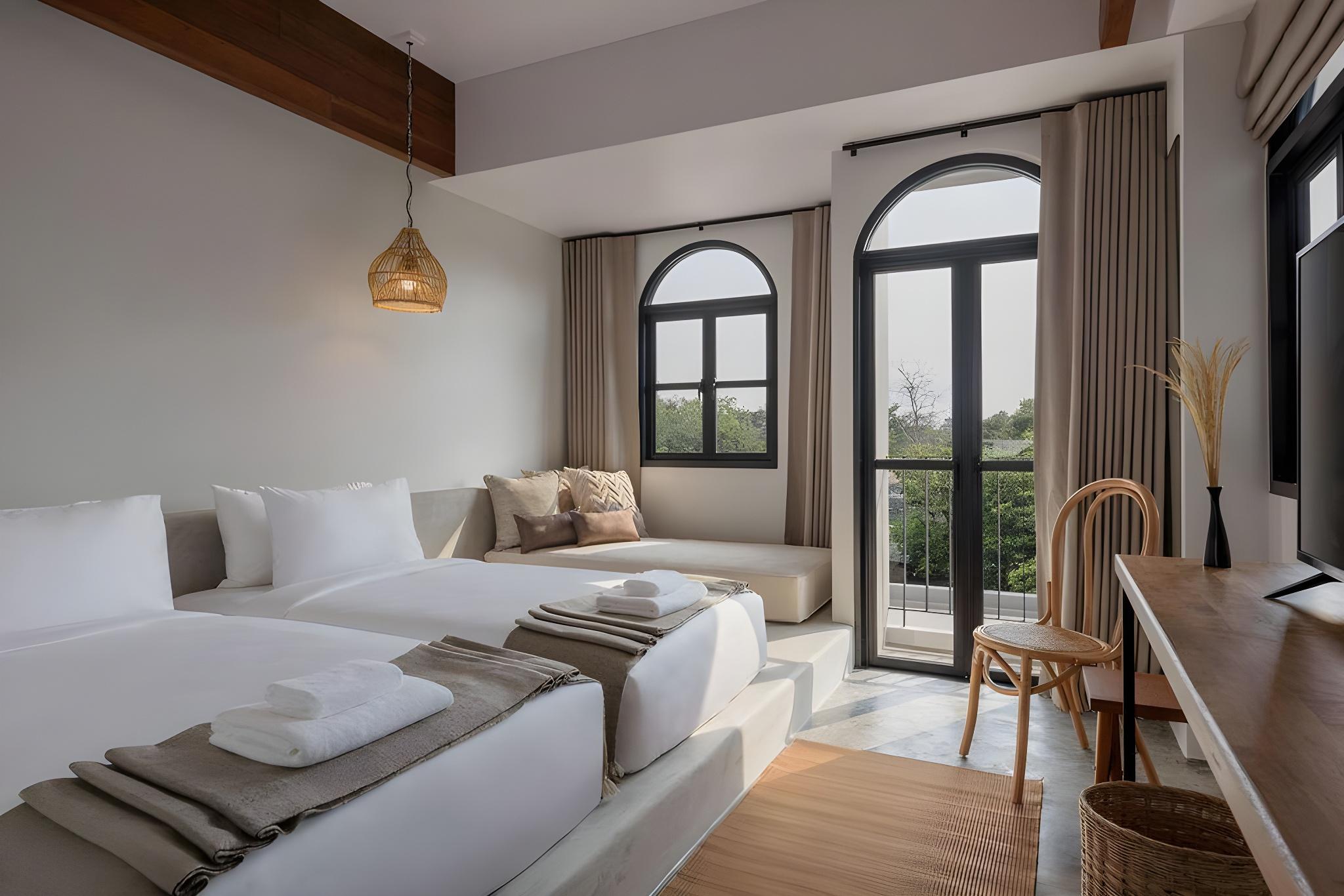 Design, 2 Double Beds