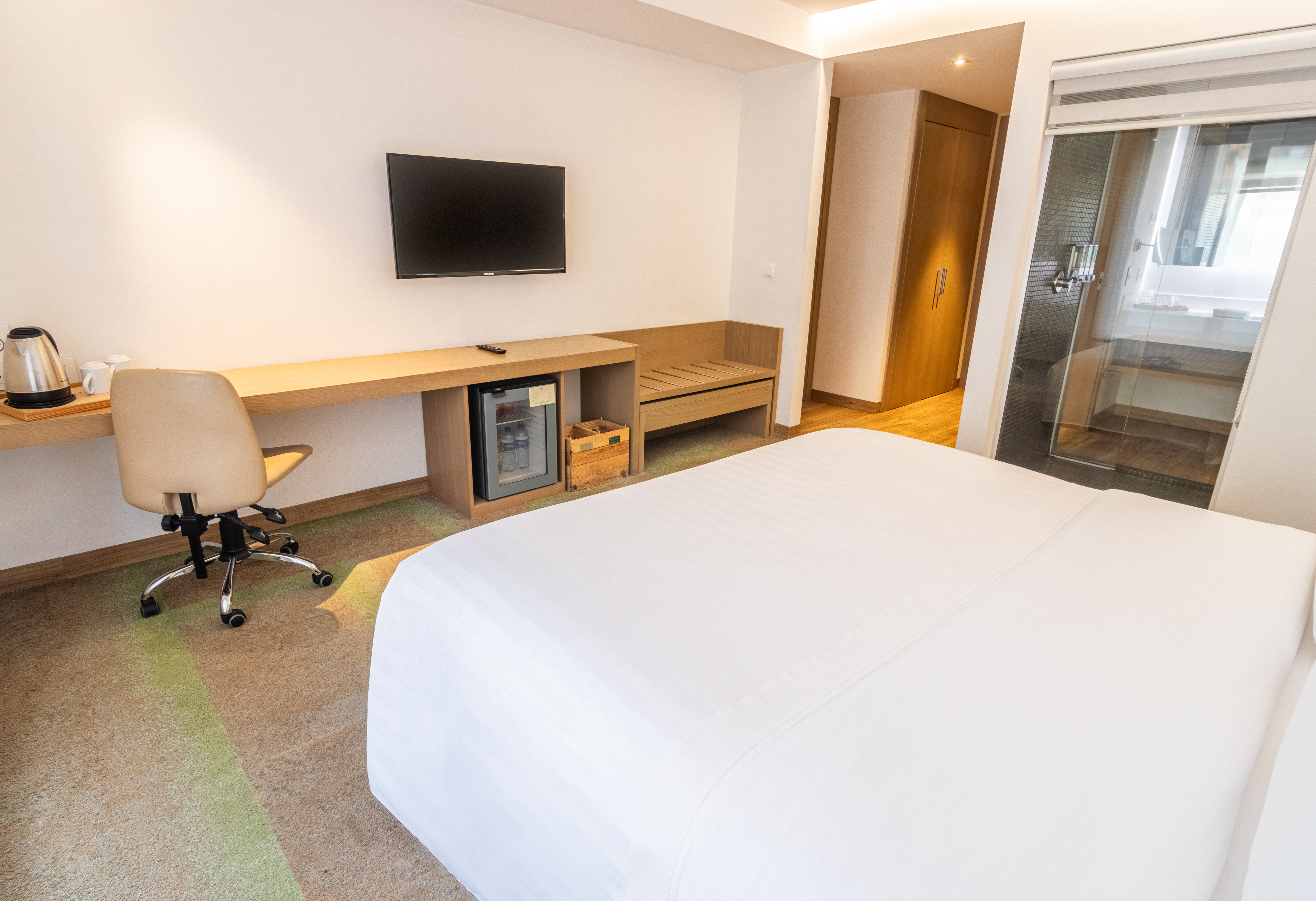 غرفة قياسية بسرير مزدوج، Biohotel Organic Suites 3/4