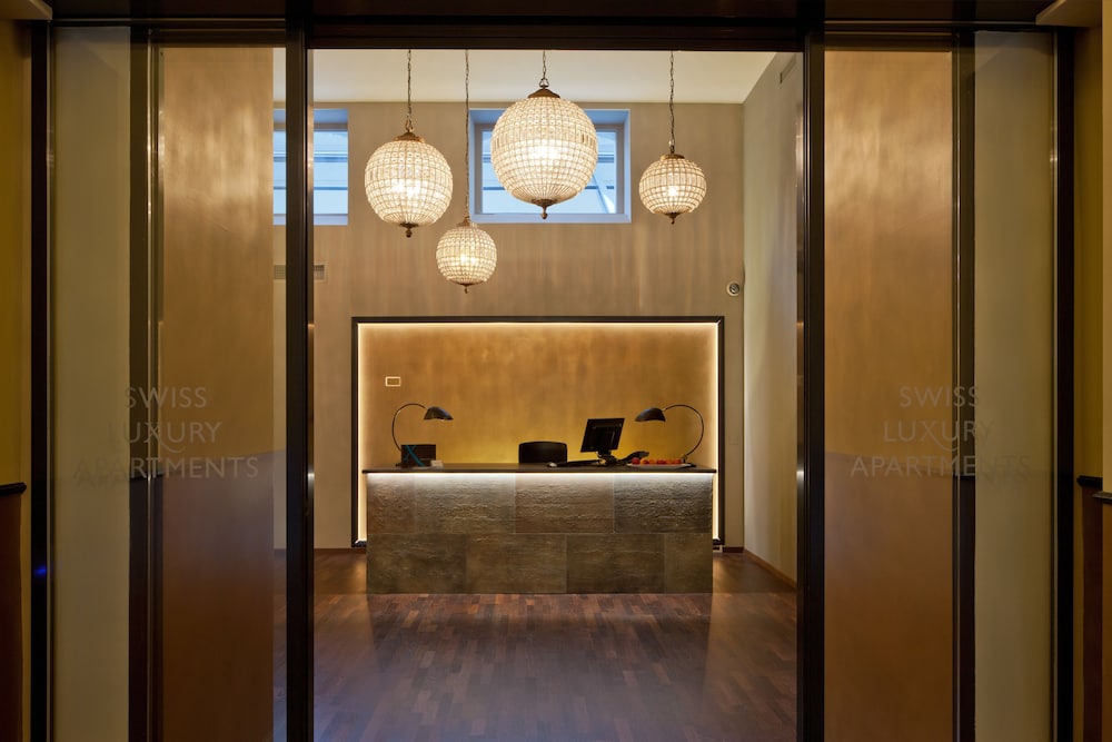 Lobby at Swiss Luxury Apartments, GENEVA