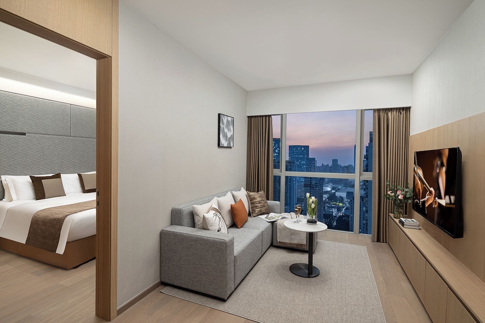 شقة بريميير بسرير كينج بغرفة نوم واحدة، Ascott Guangzhou 4/10