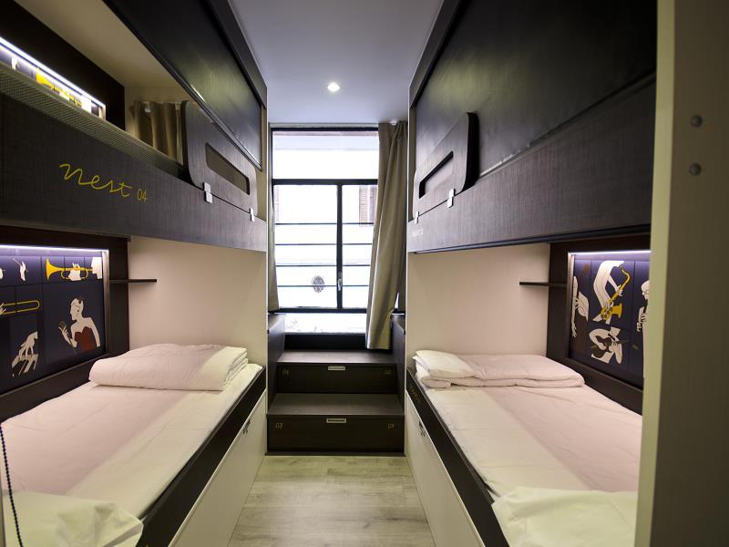 Room, Single, 2 Bunk Beds, Shared Bathroom