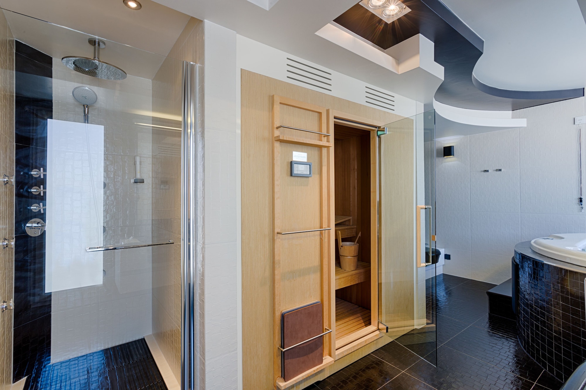 Luxury, Suite, King Bed, Sea View, Sauna