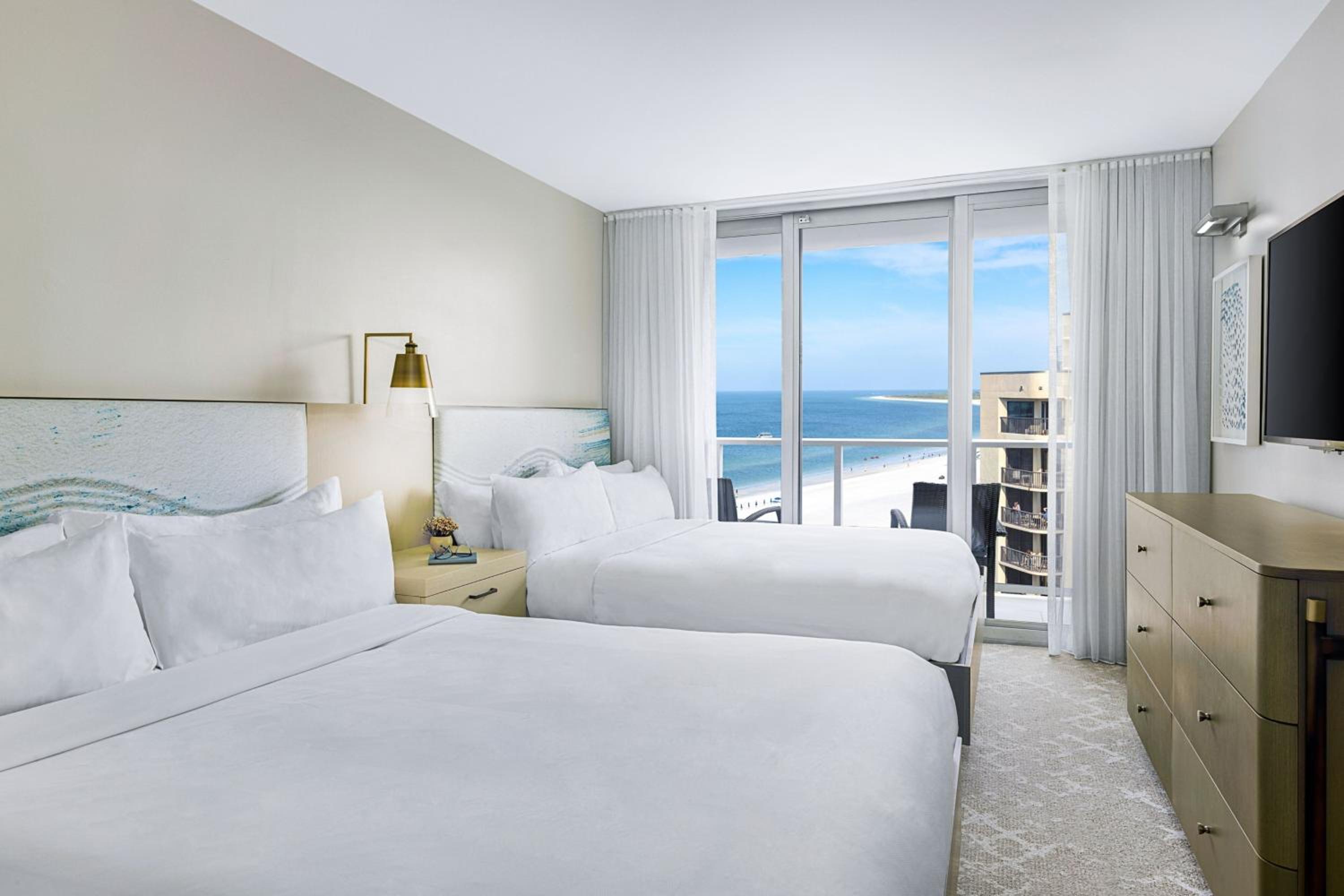 2 Bedrooms, Villa, King Bed, 2 Queen Beds, Gulf View, Sofa, Balcony
