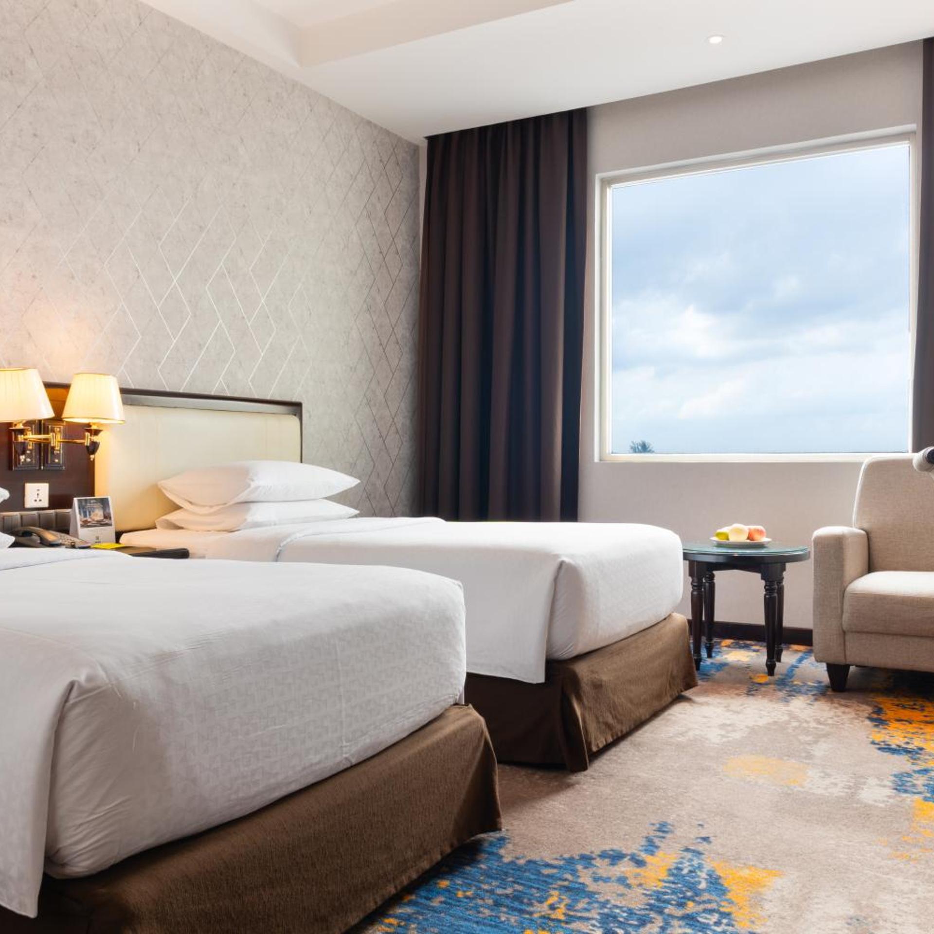 Guest Room, Deluxe, Twin Beds
