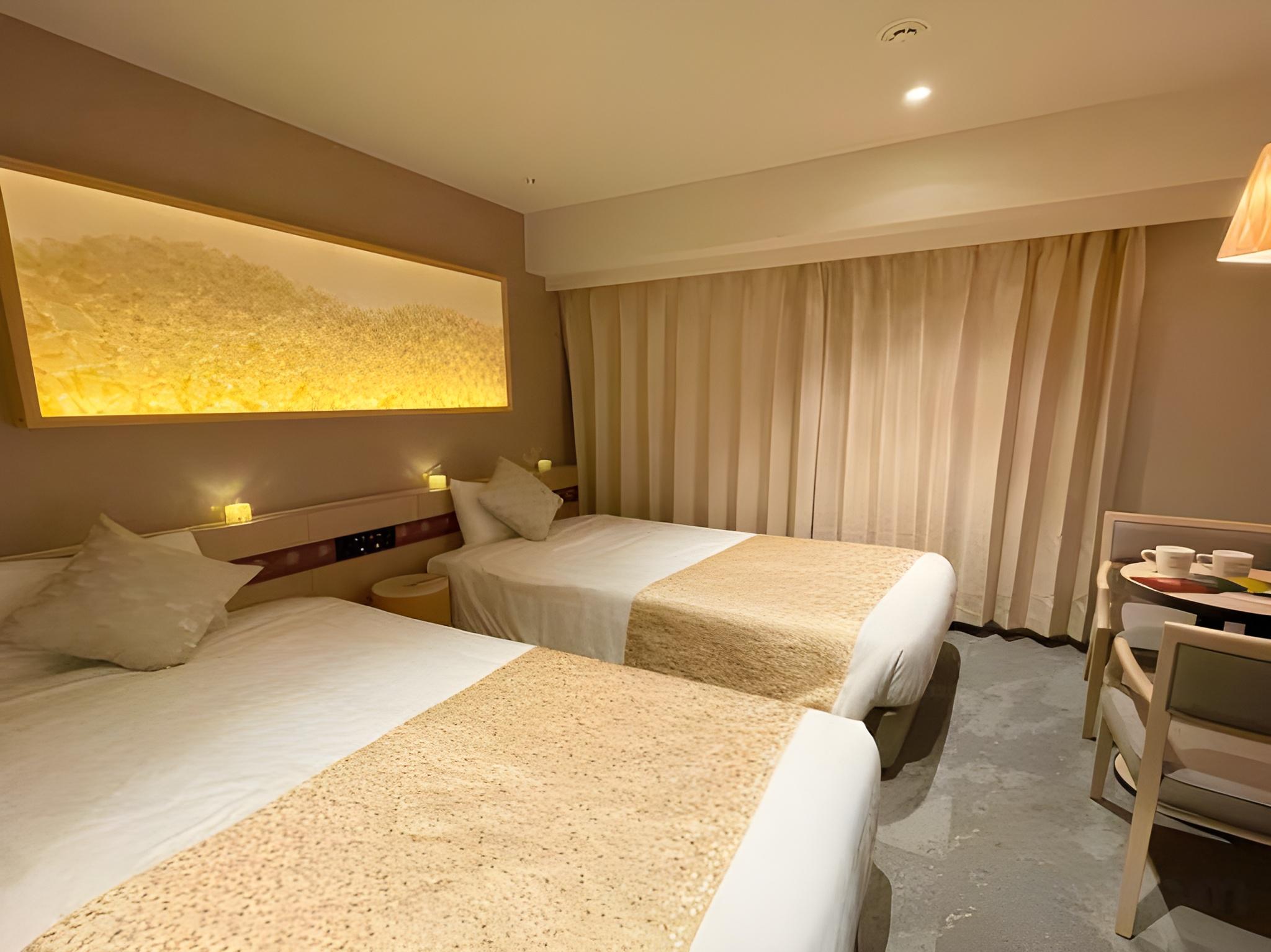 Nara, Modern, Twin Beds