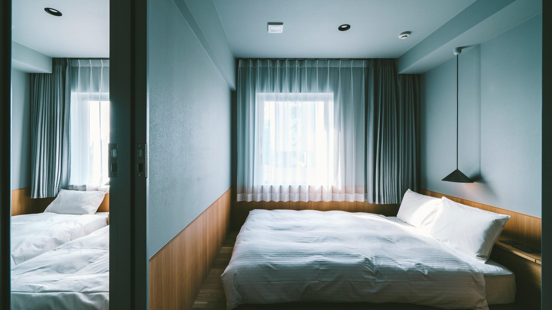 Group Room, Double and Twin Beds