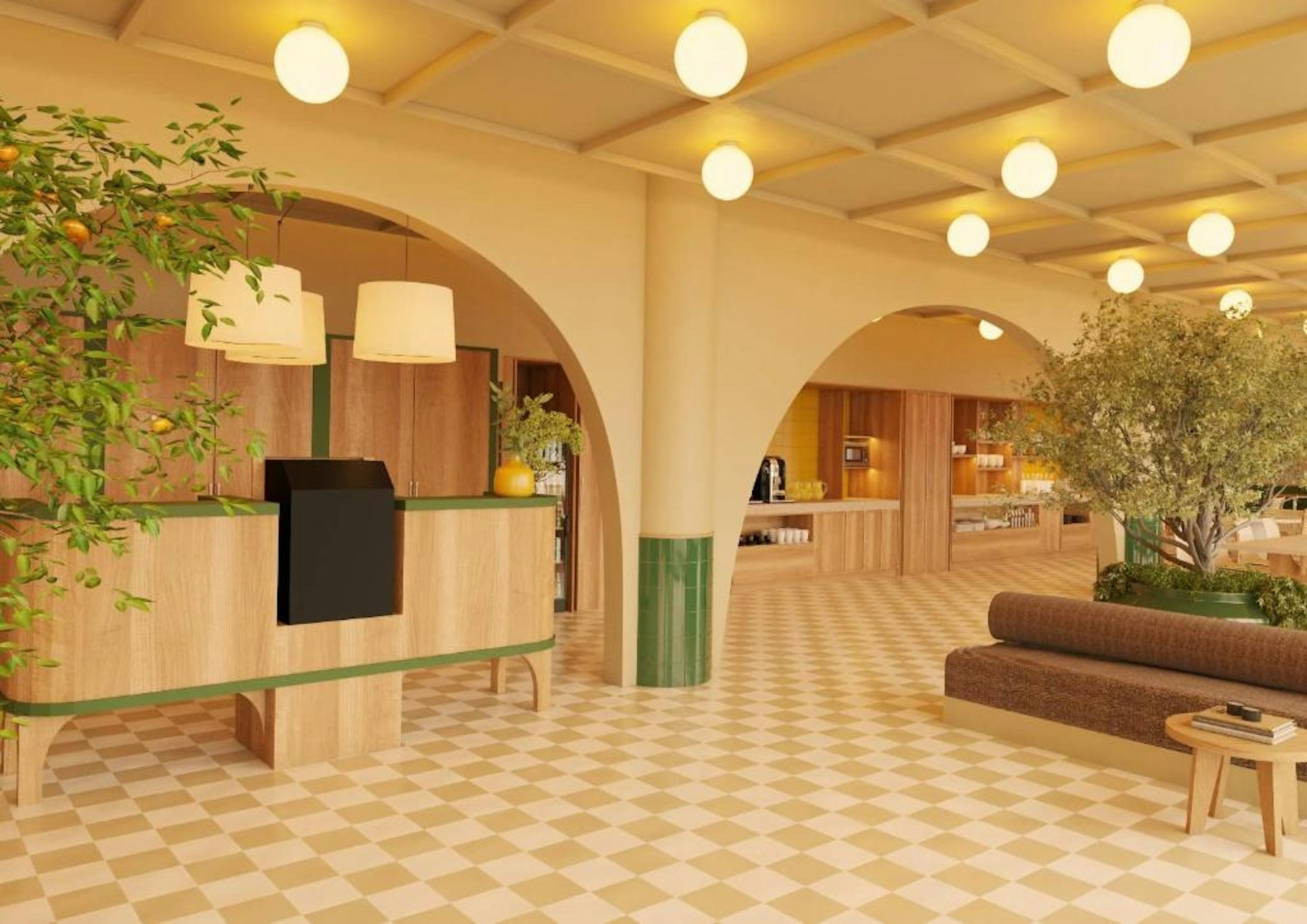 Lobby at B&B HOTEL Sevilla Bormujos, BORMUJOS